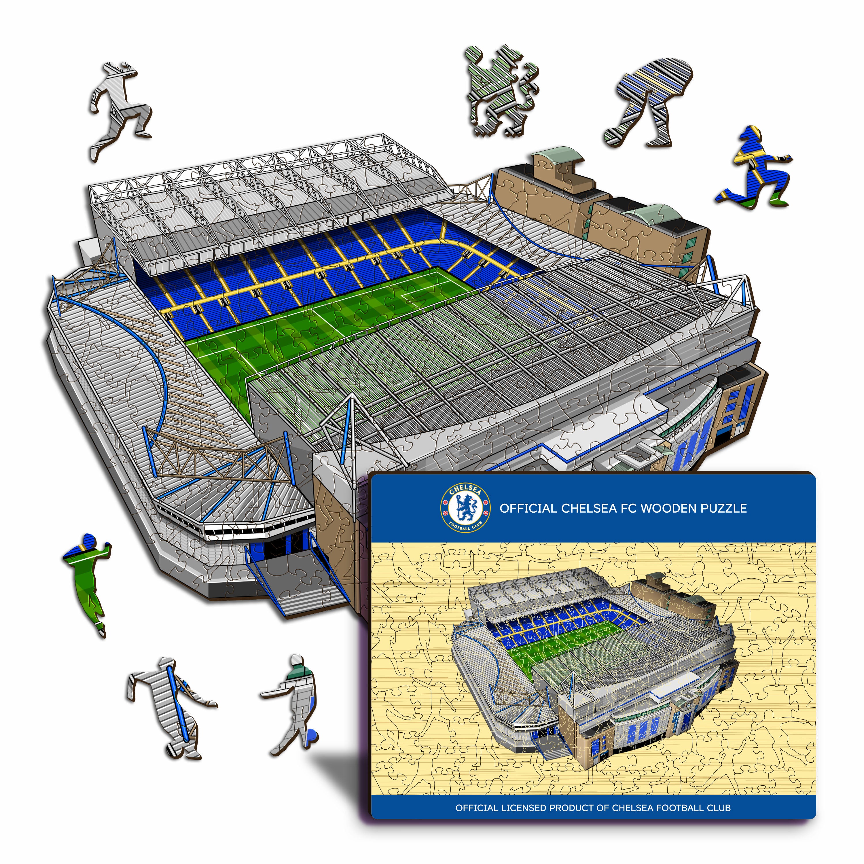 Chelsea FC® Stamford Bridge - Wooden Puzzle
