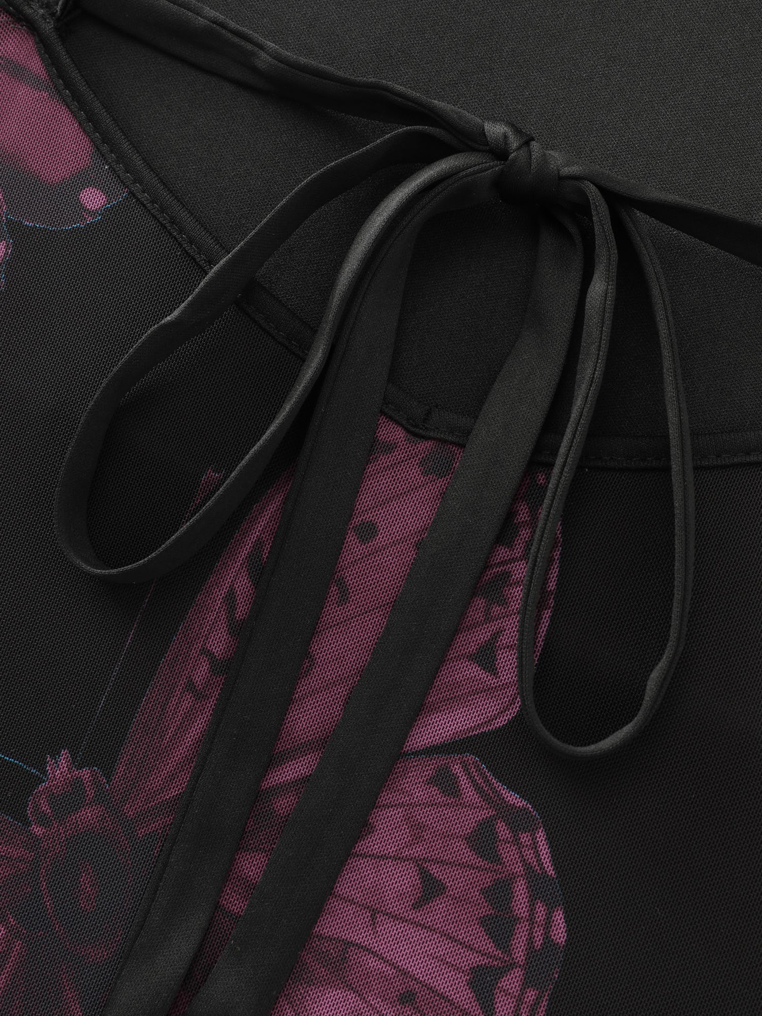 Stretchy Butterfly Print Cami Maxi Dress