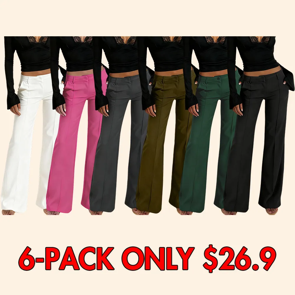 Women's casual fashion suit pants