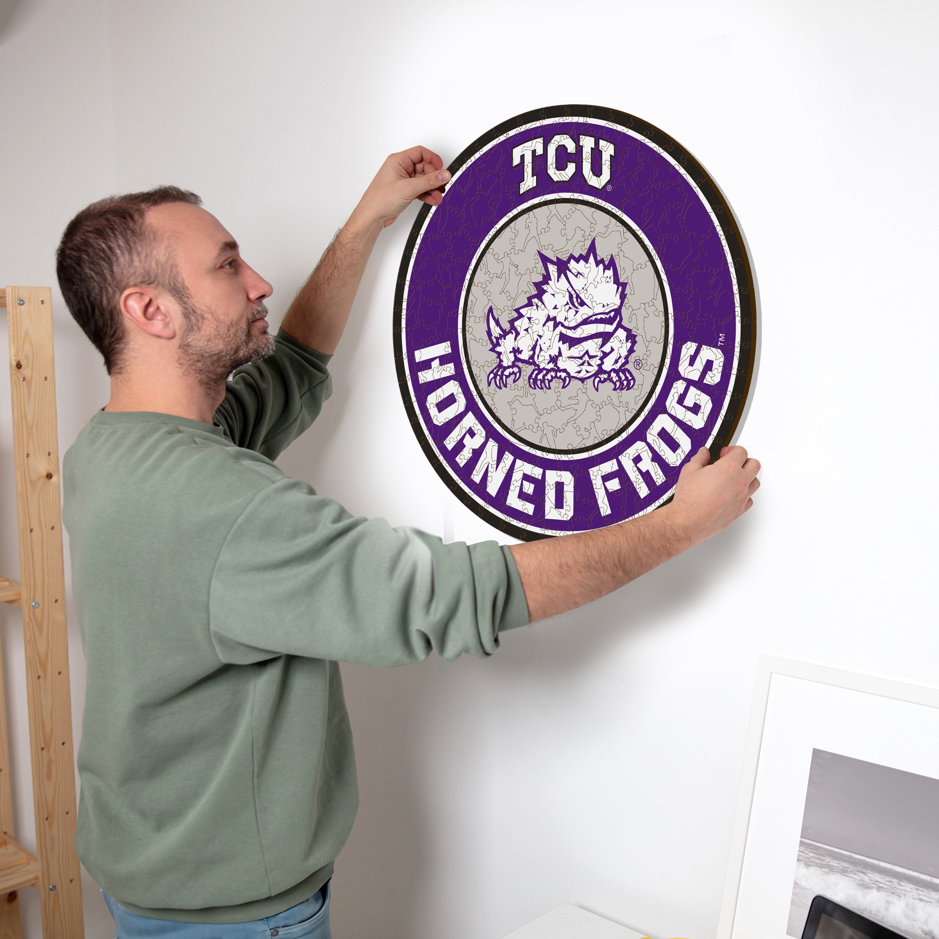 Texas Christian University - Wooden Puzzle