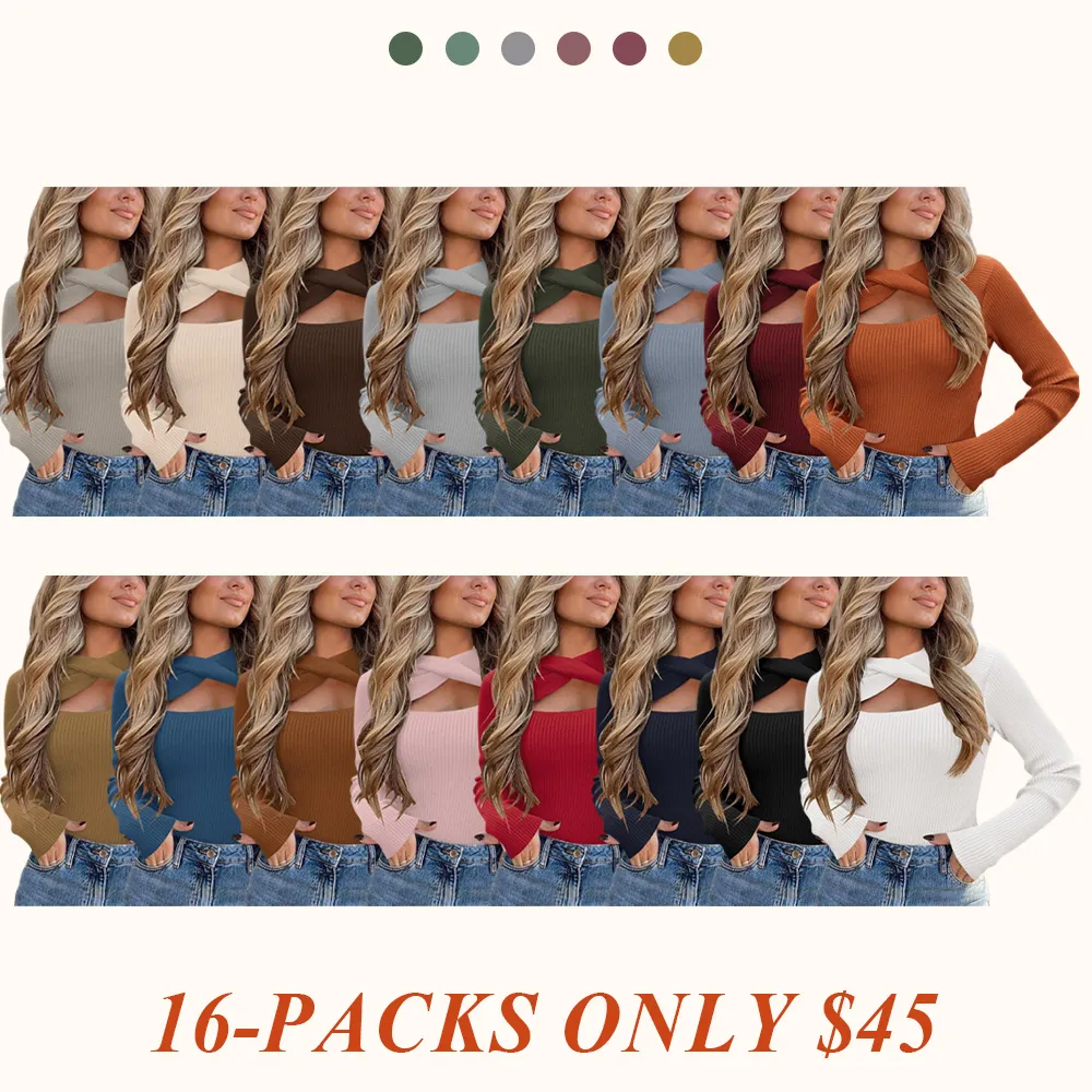 Women's Pullover Sweaters Long Sleeve