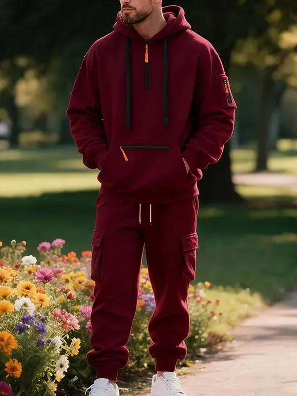 Men’s Multi-Pocket Winter Suit