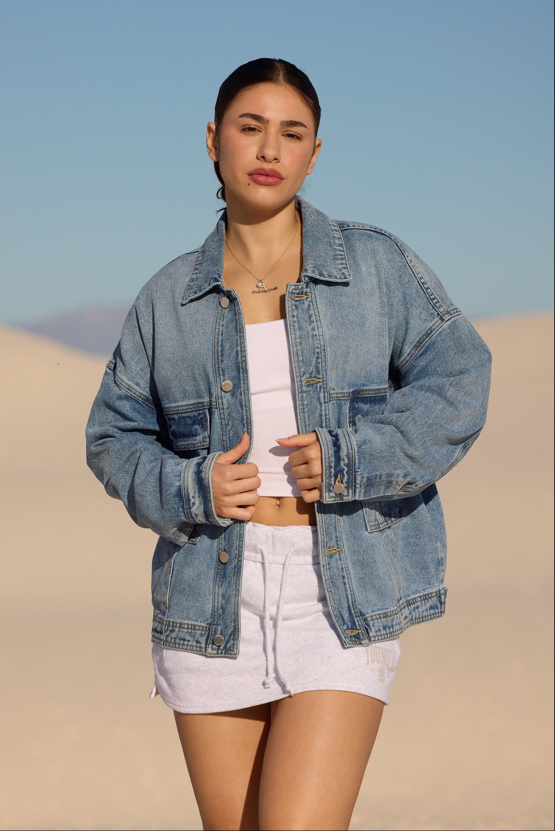 W5165 - Selena Denim Jacket
