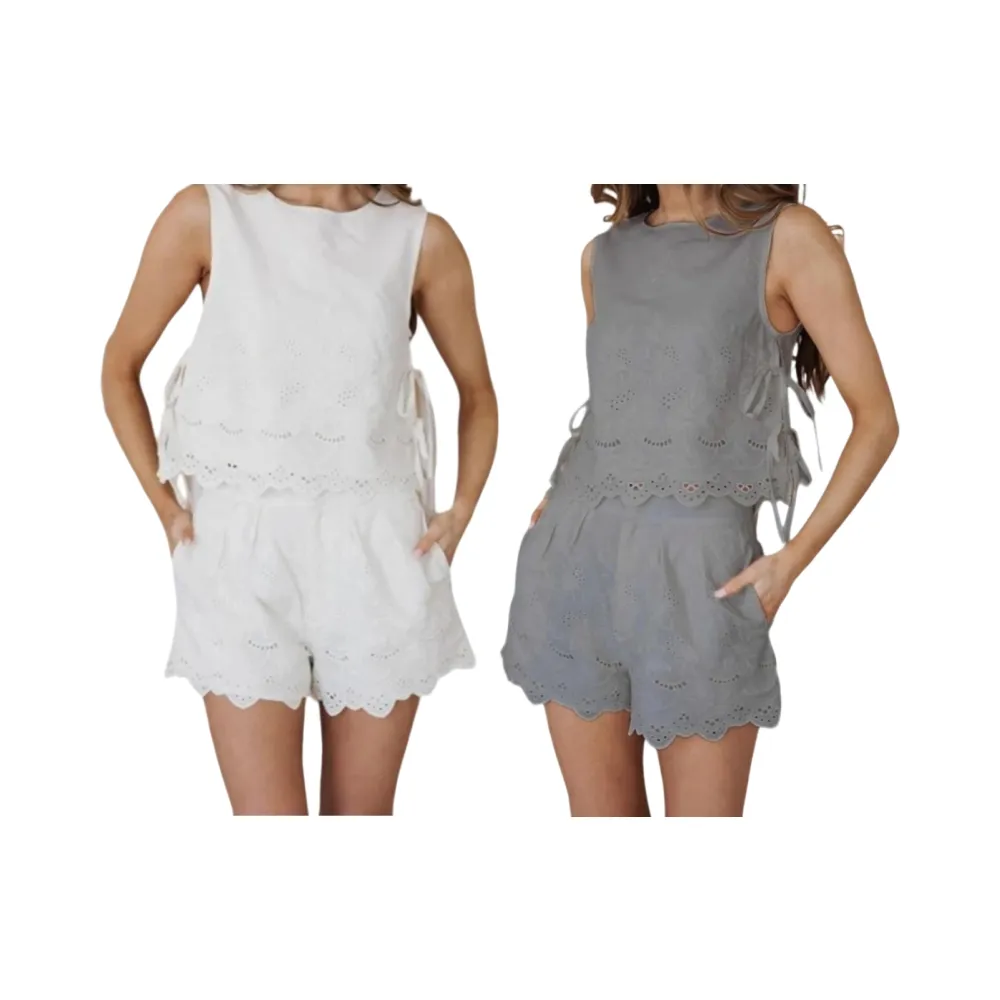 Women Summer Embroidery Set