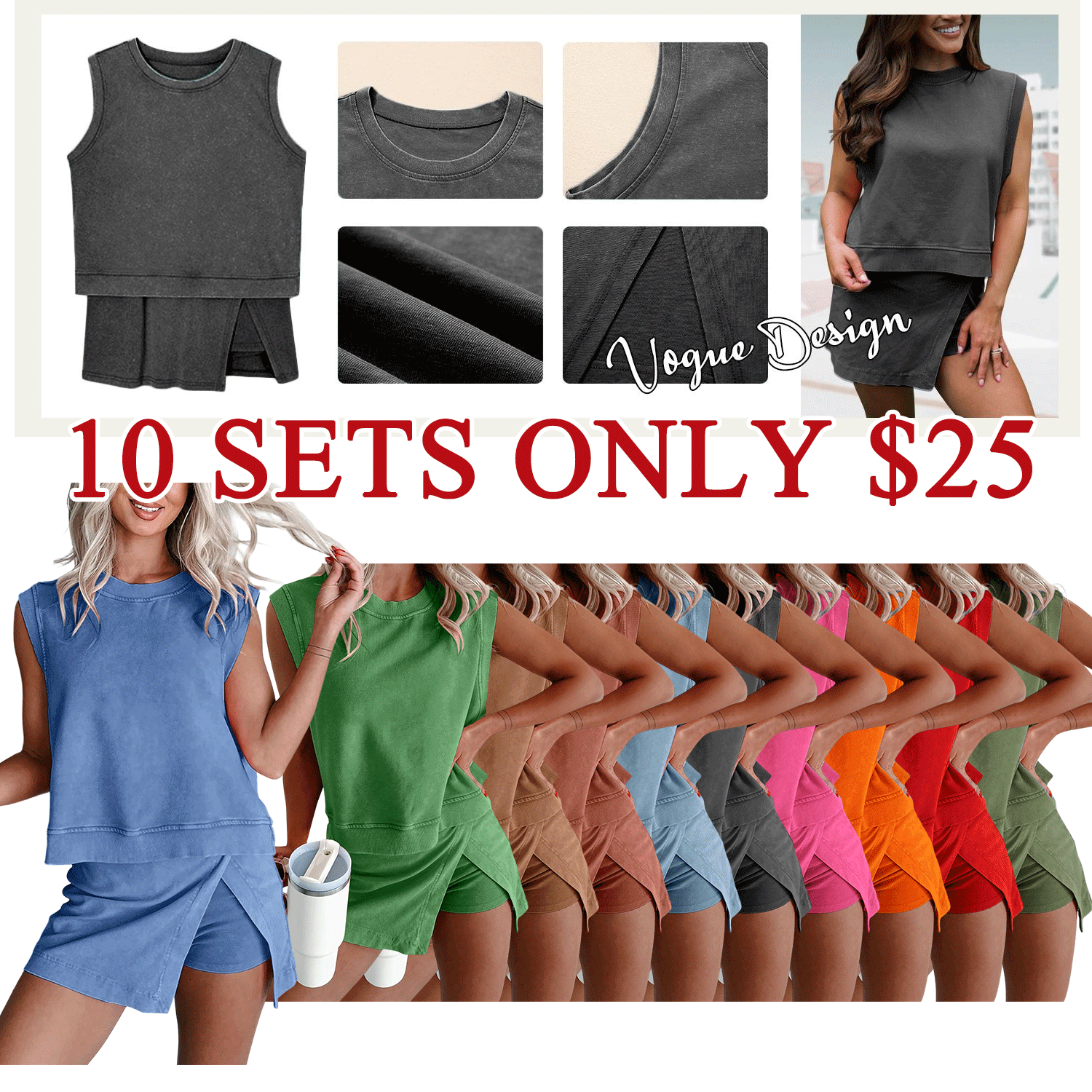 ✨✨Summer Breeze 2-Piece Lounge Set