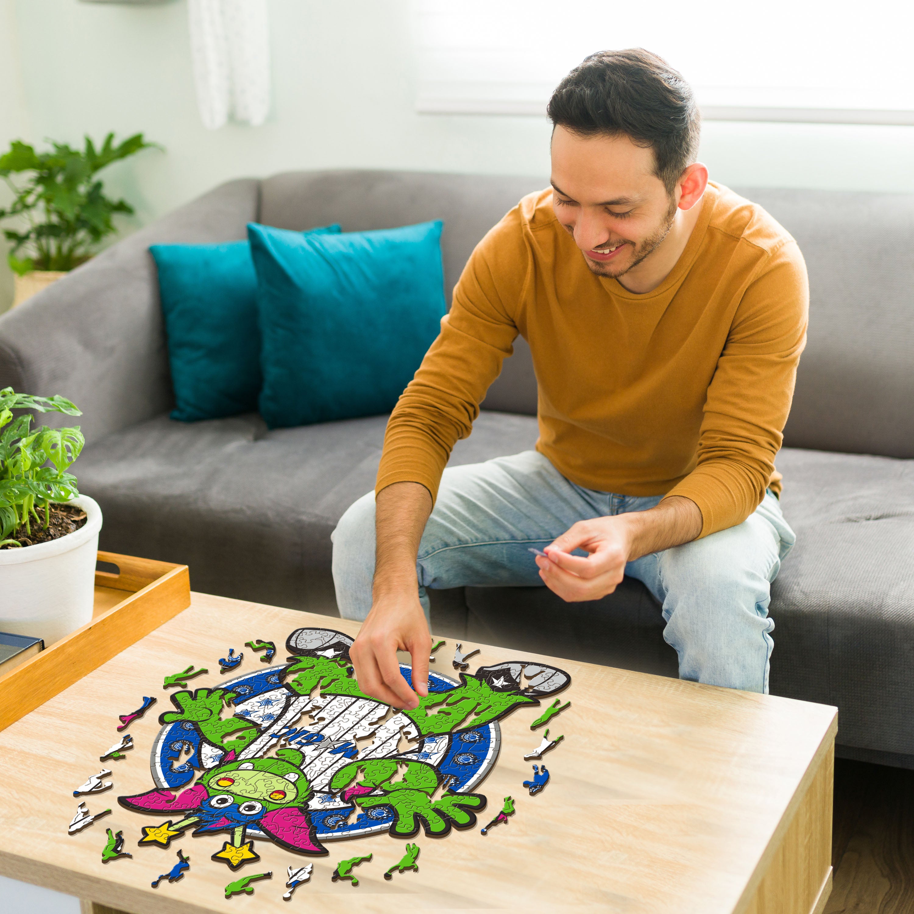 Orlando Magic™ Mascot - Wooden Puzzle