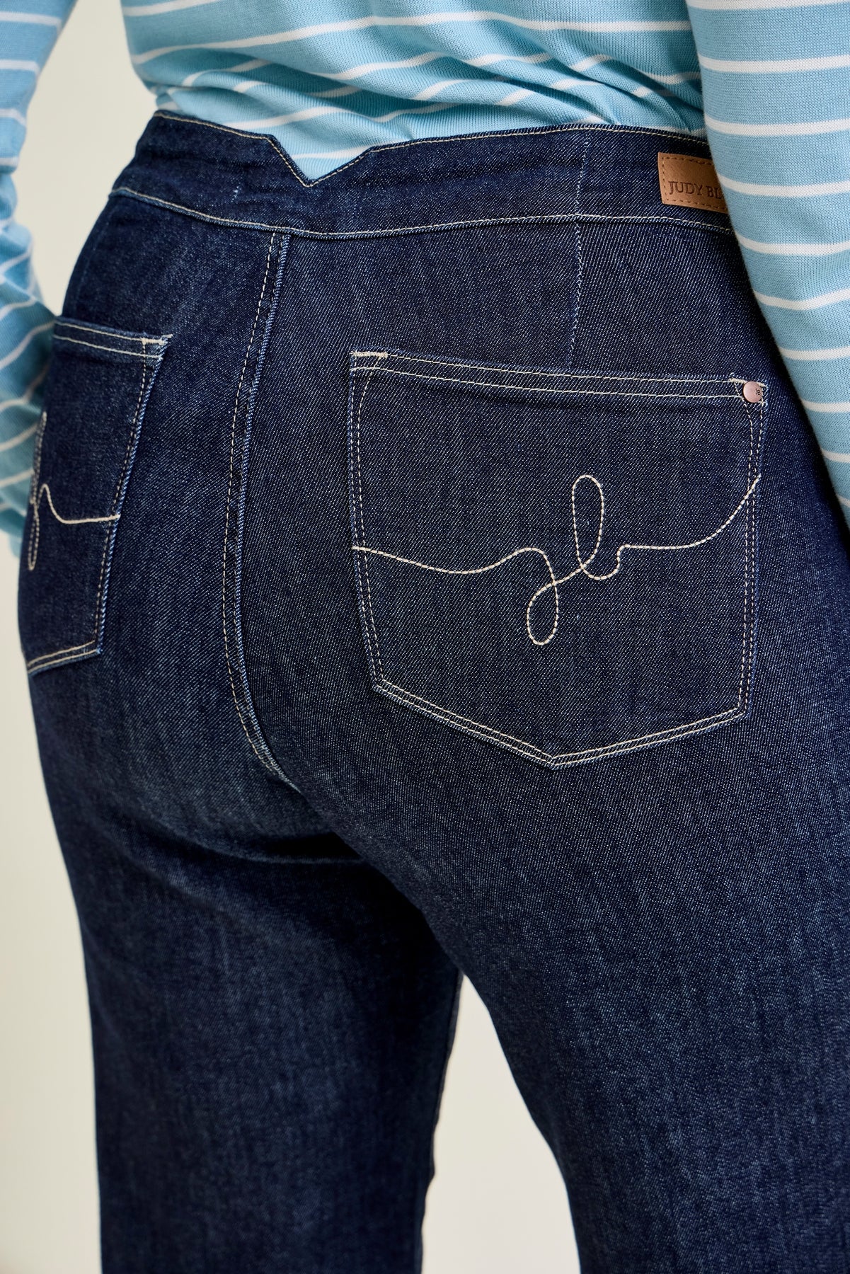 Eliana Rinse Geometric Wide Leg - PLUS