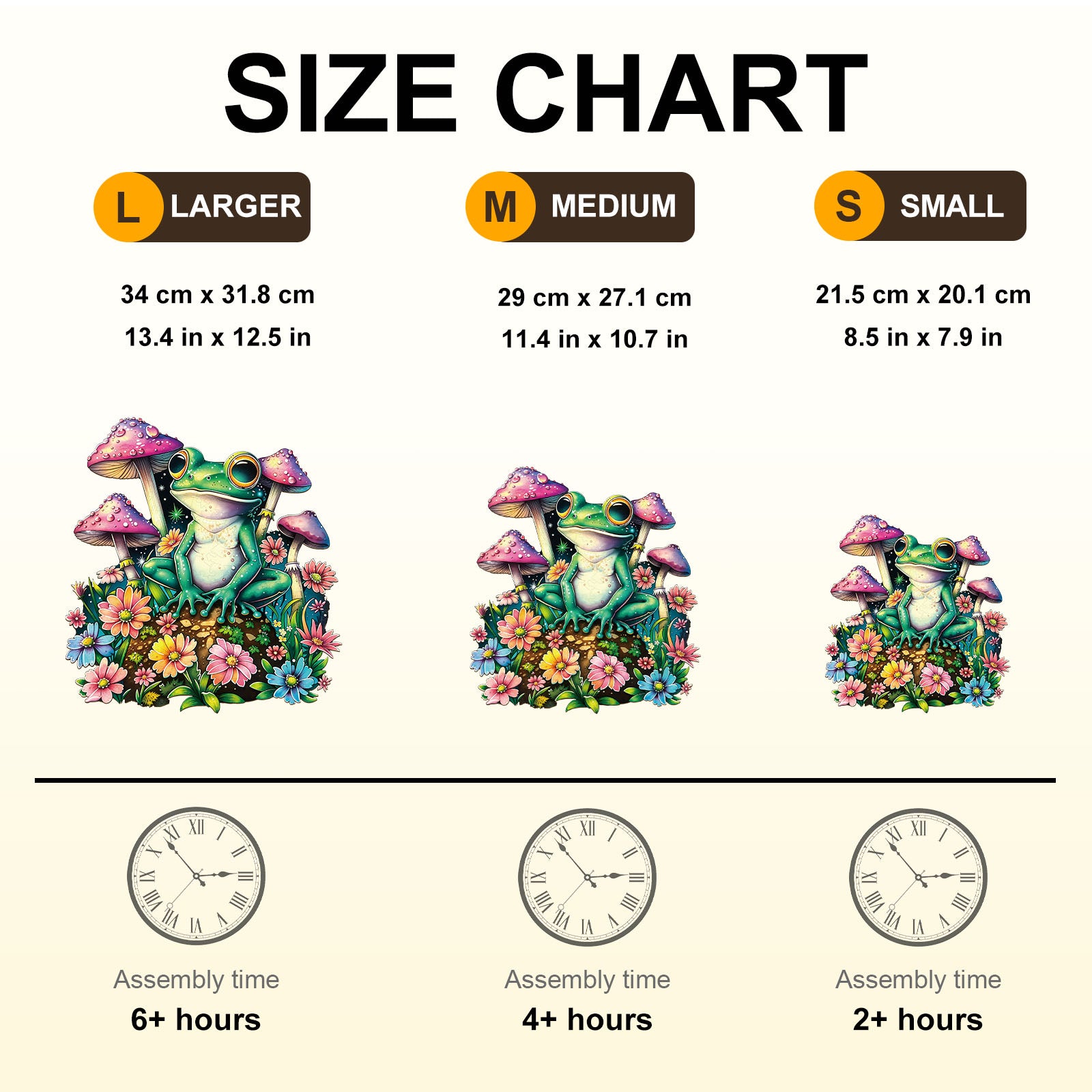 Stardew Garden Frog Wooden Jigsaw Puzzle