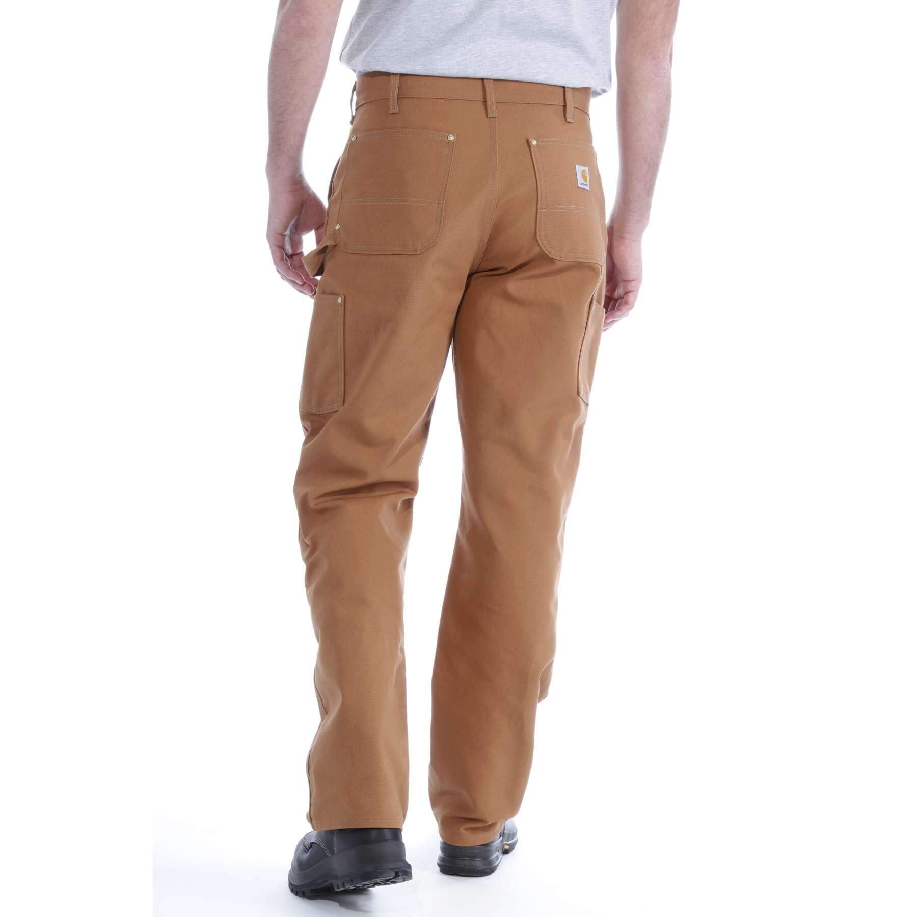 CHT Loose Fit Firm Duck Double-Front Logger Utility Trousers B01