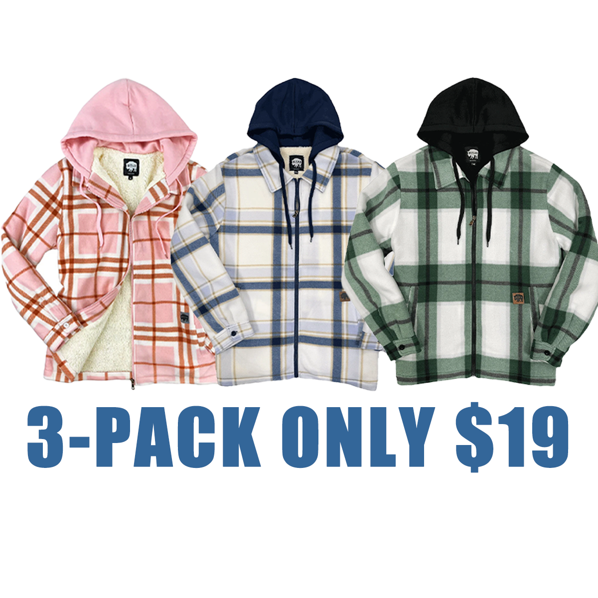 Buffalo Outdoors® Workwear Women's Sherpa Lined Hooded Fleece