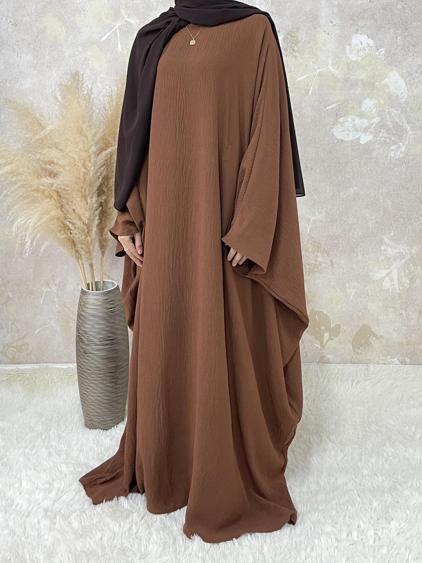 Elegant Modest Maxi Abaya Dress – Loose Fit, Long Sleeve, Everyday Comfort