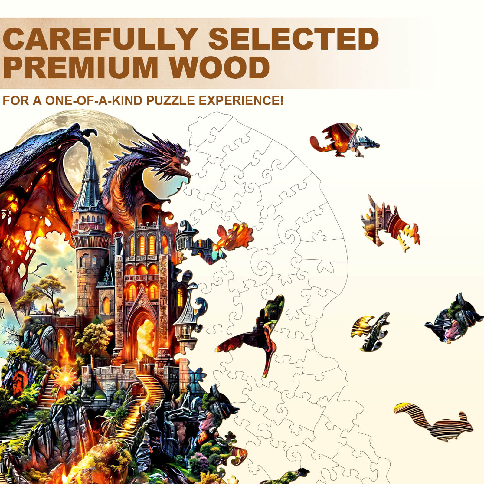 Epic Tale Wooden Jigsaw Puzzle