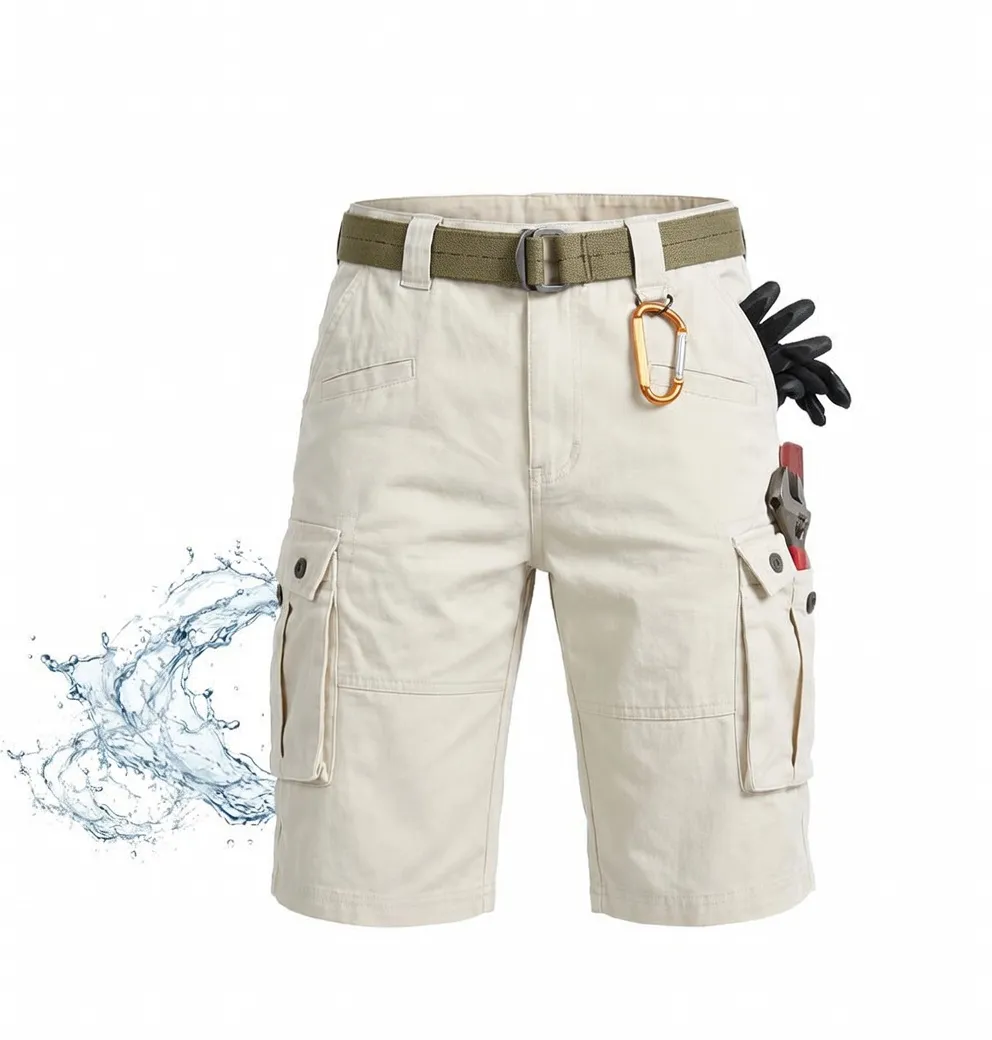 🥰LAST DAY 60% SALE 💥 Men Cargo Tactical Shorts & EDC Hiking Work Military Army Pants with 9 Pockets