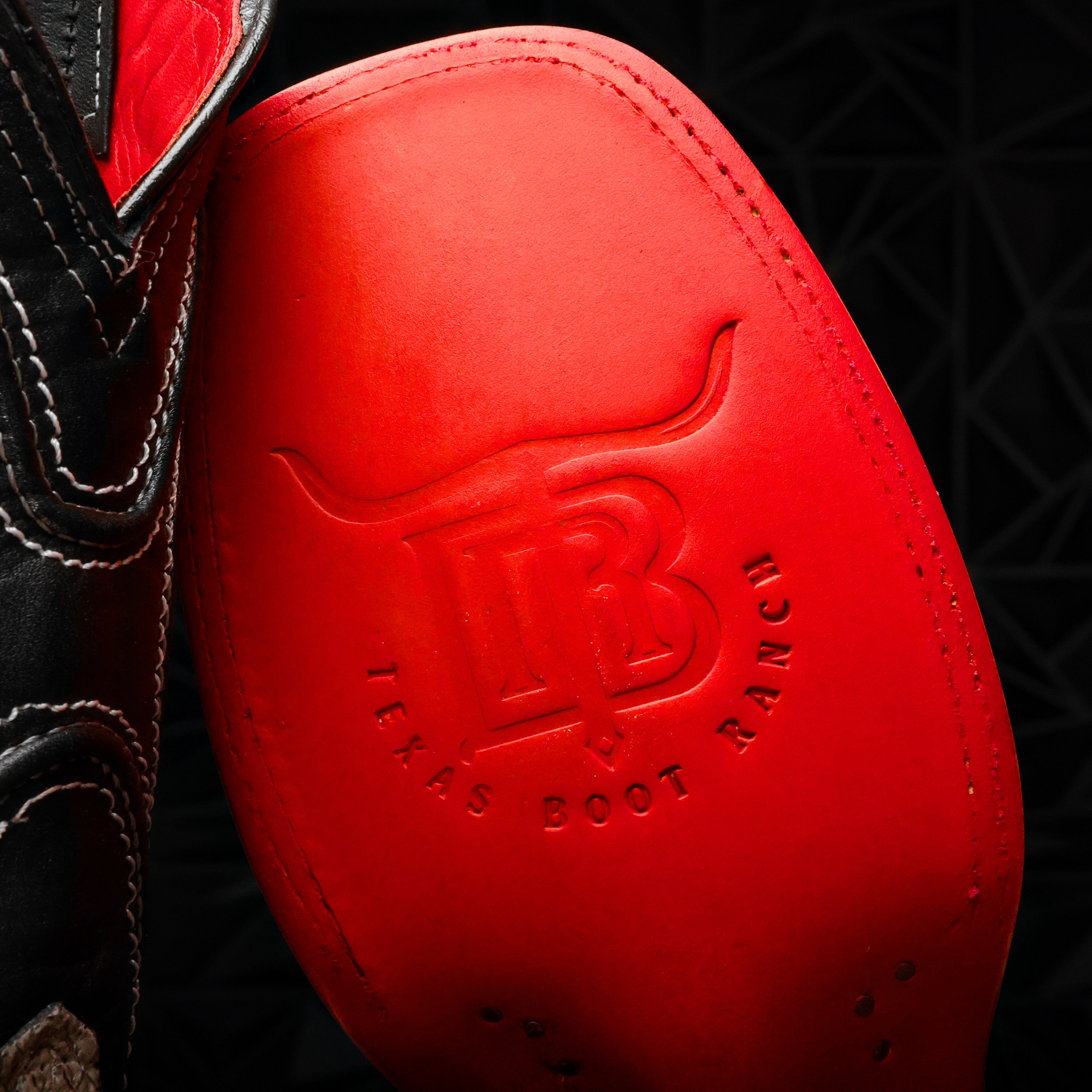 Bruce Mamba Leather Boots - Square Toe