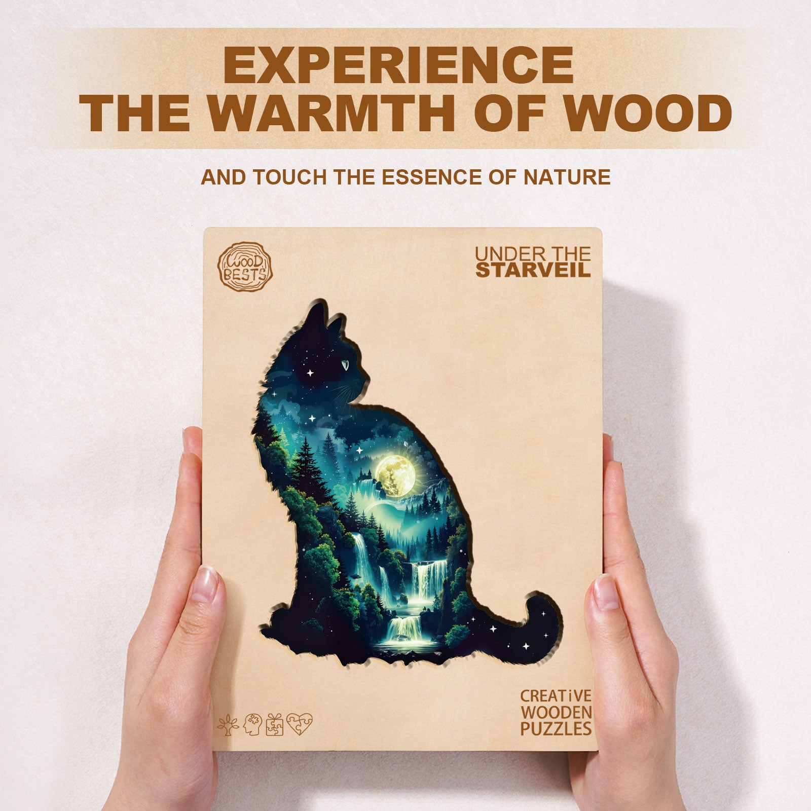 Under The Starveil Wooden Jigsaw Puzzle