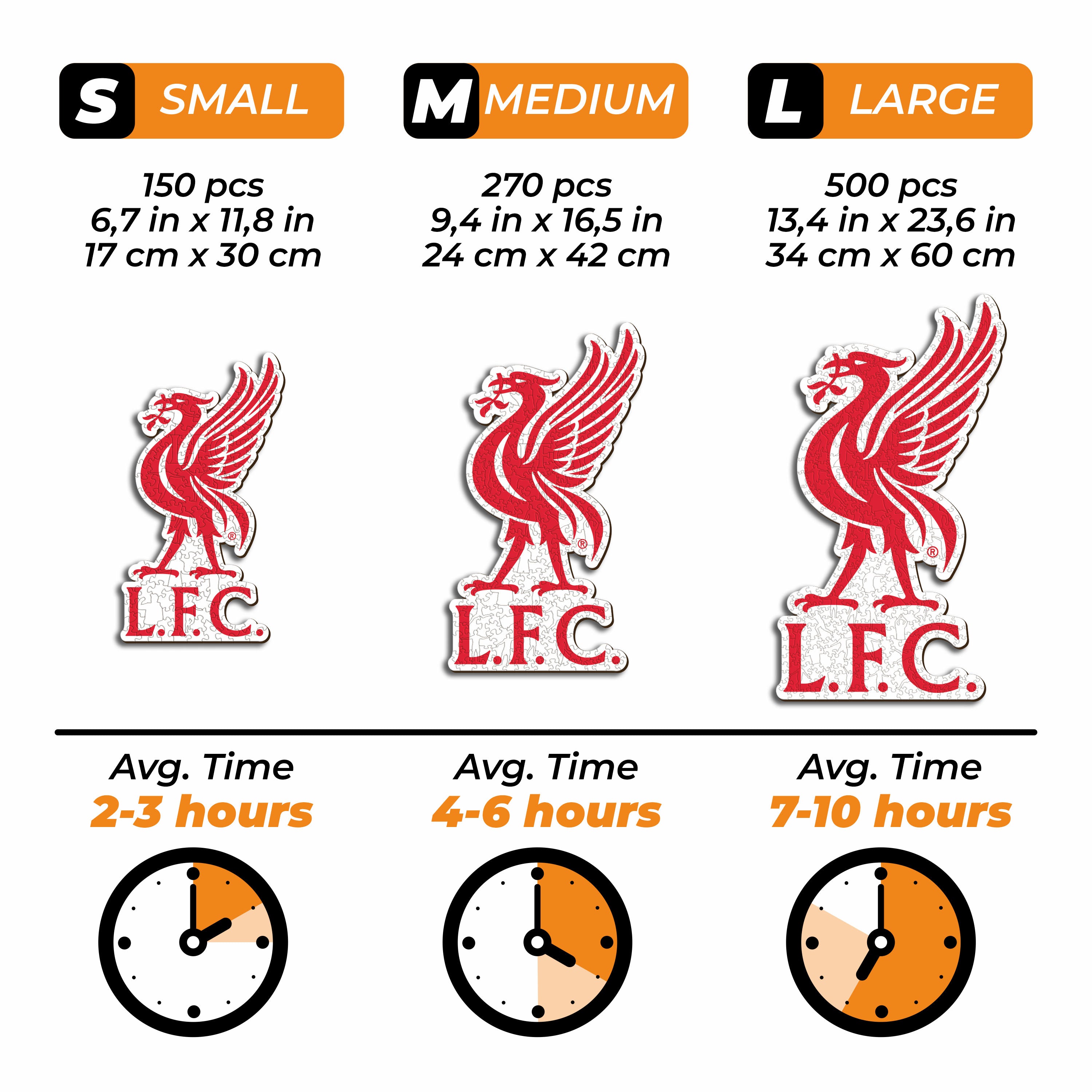 Liverpool FC® Liver Bird Logo - Wooden Puzzle