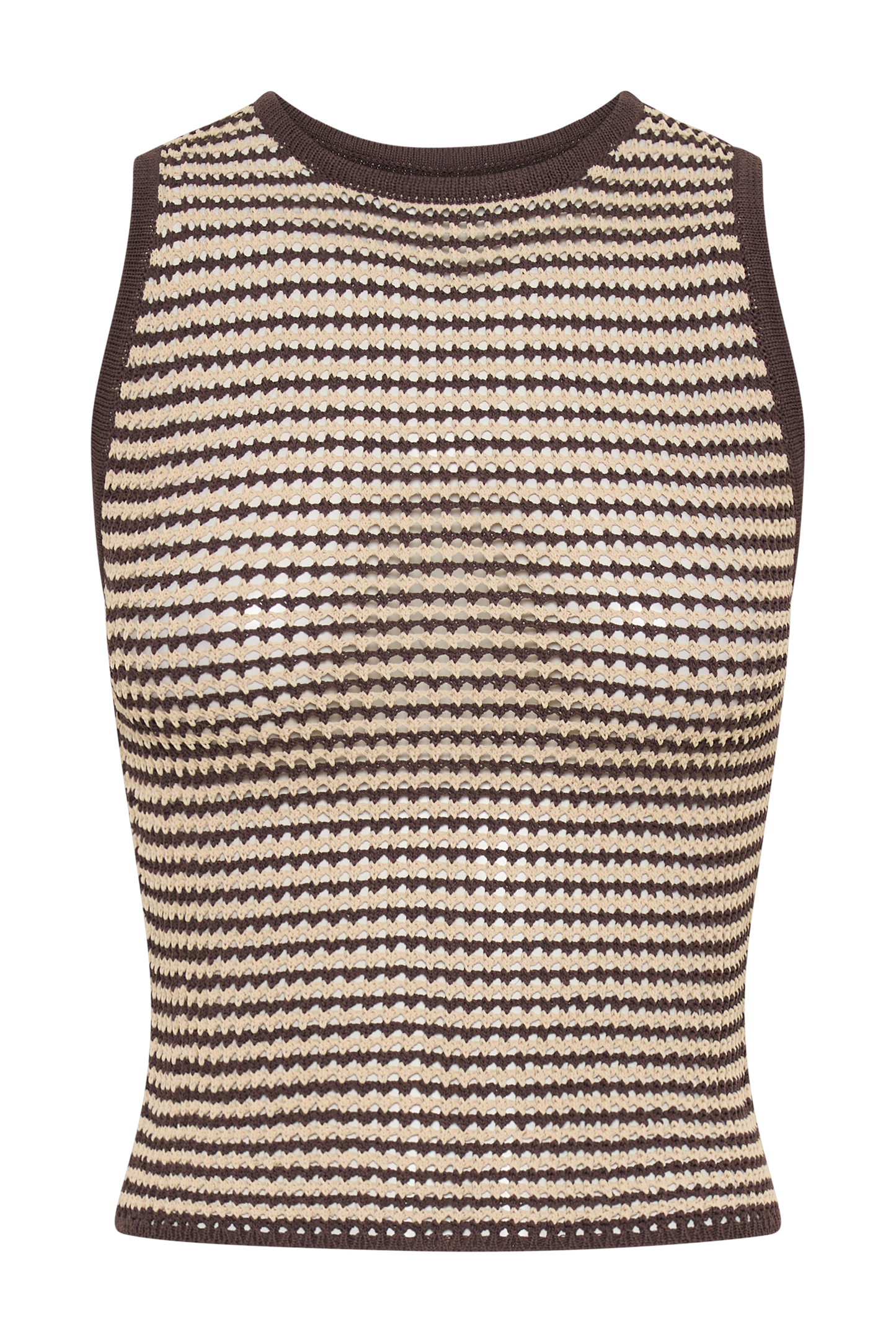 Stripe Knit Tank Top