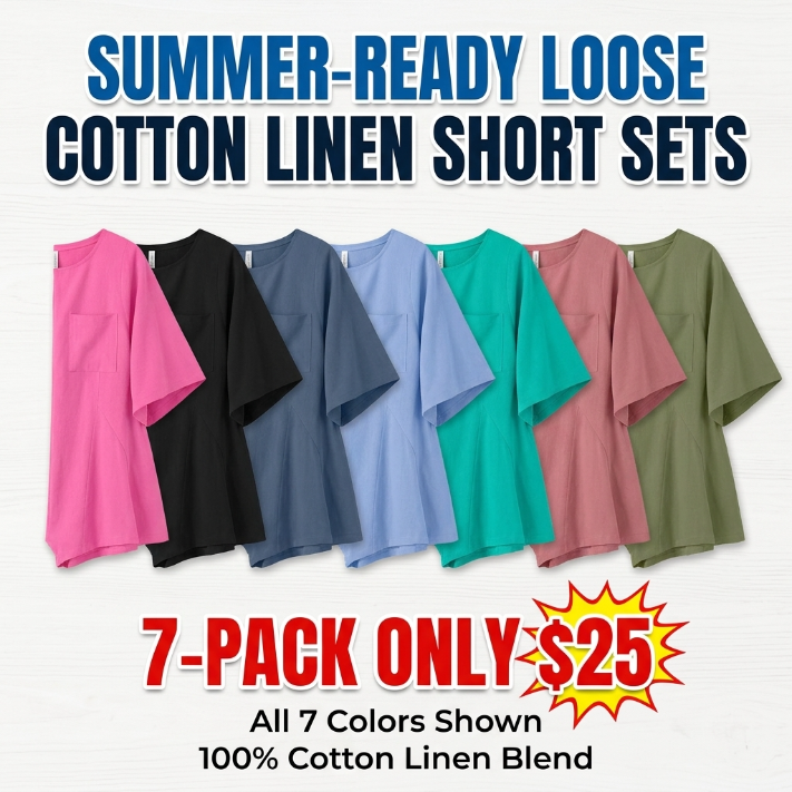 Women Spring Outfits Summer Casual Short Sleeve Crew Neck Loose Jumpsuits with Pocket