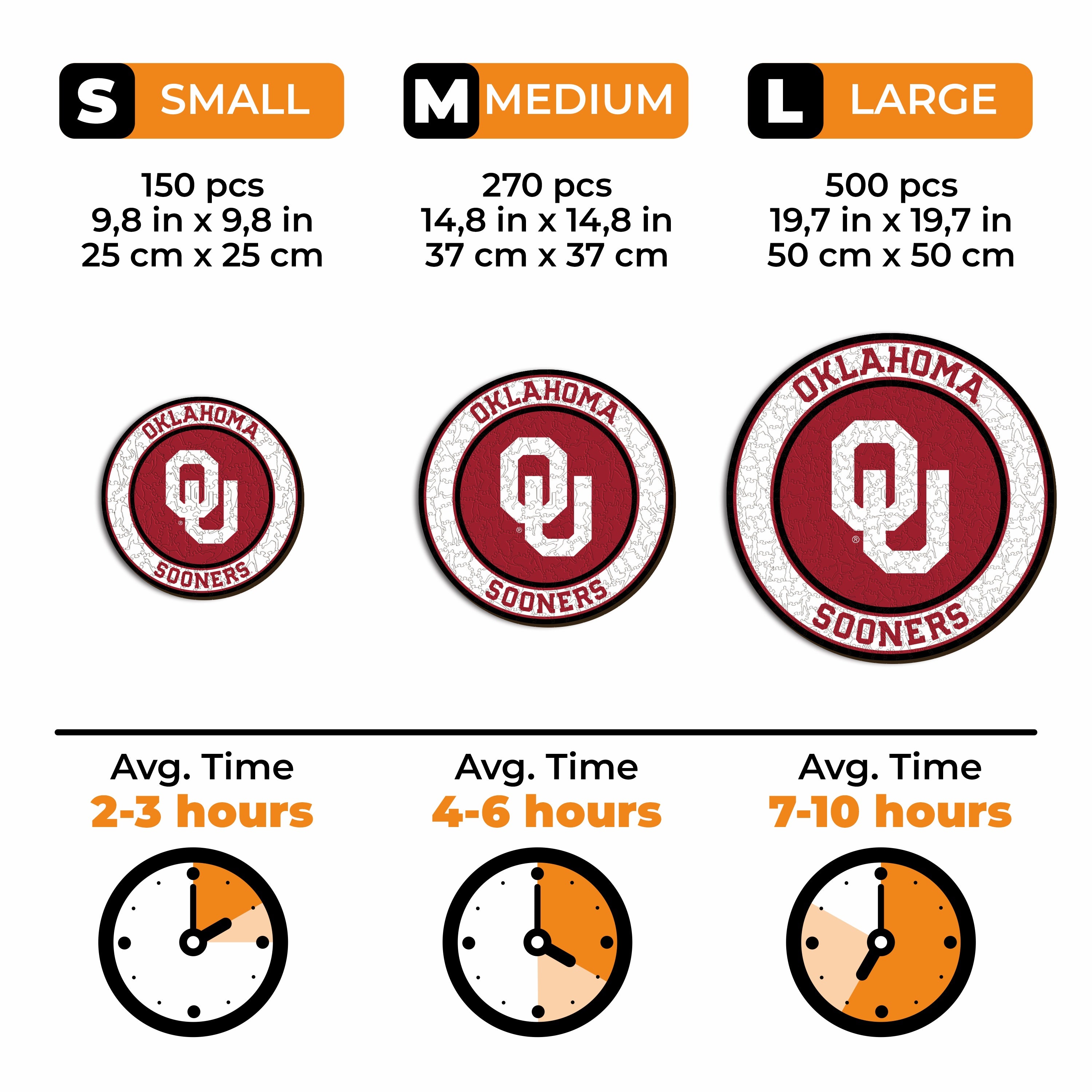 University of Oklahoma - Wooden Puzzle