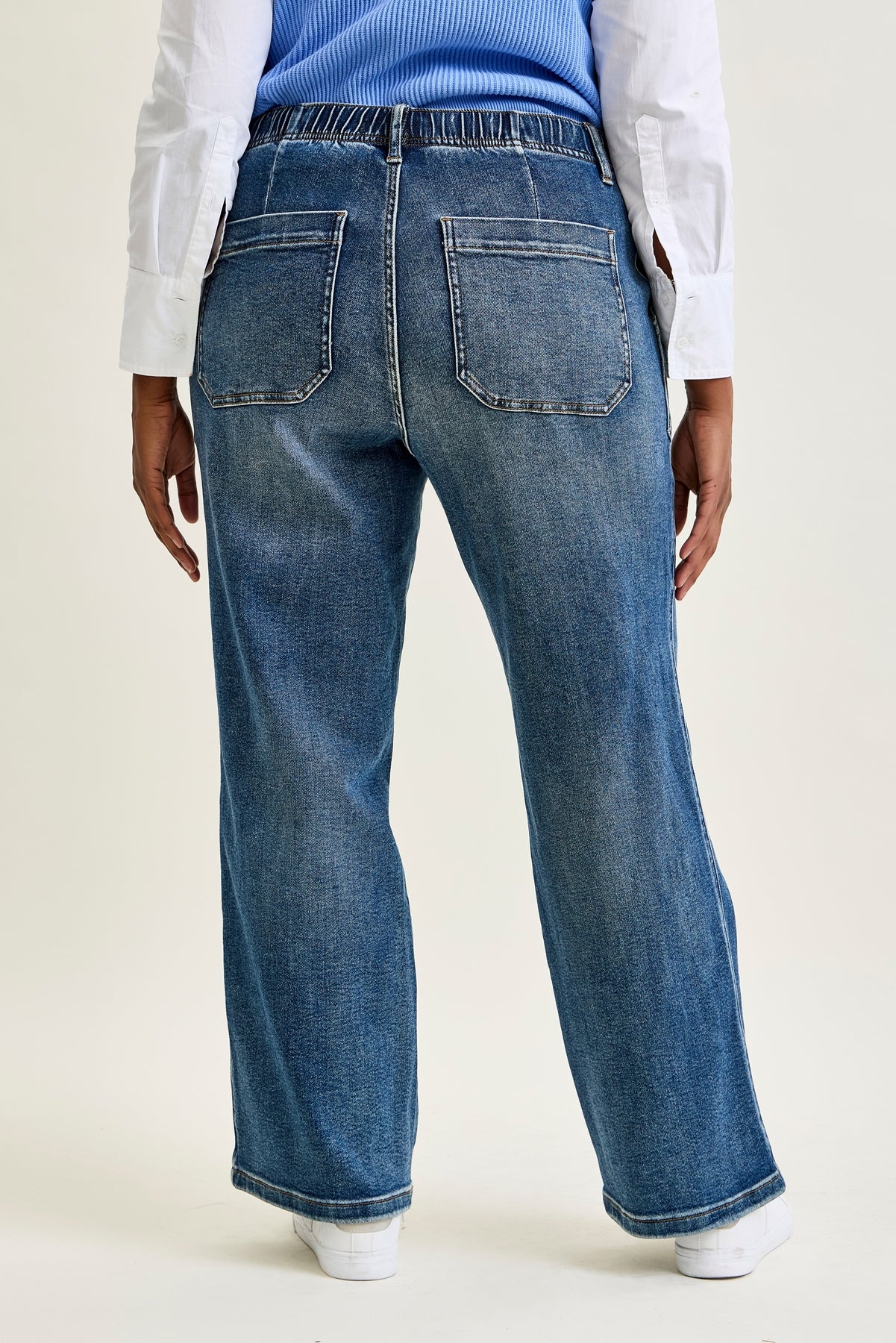 Blair High Rise Drawstring Wide Leg - PLUS