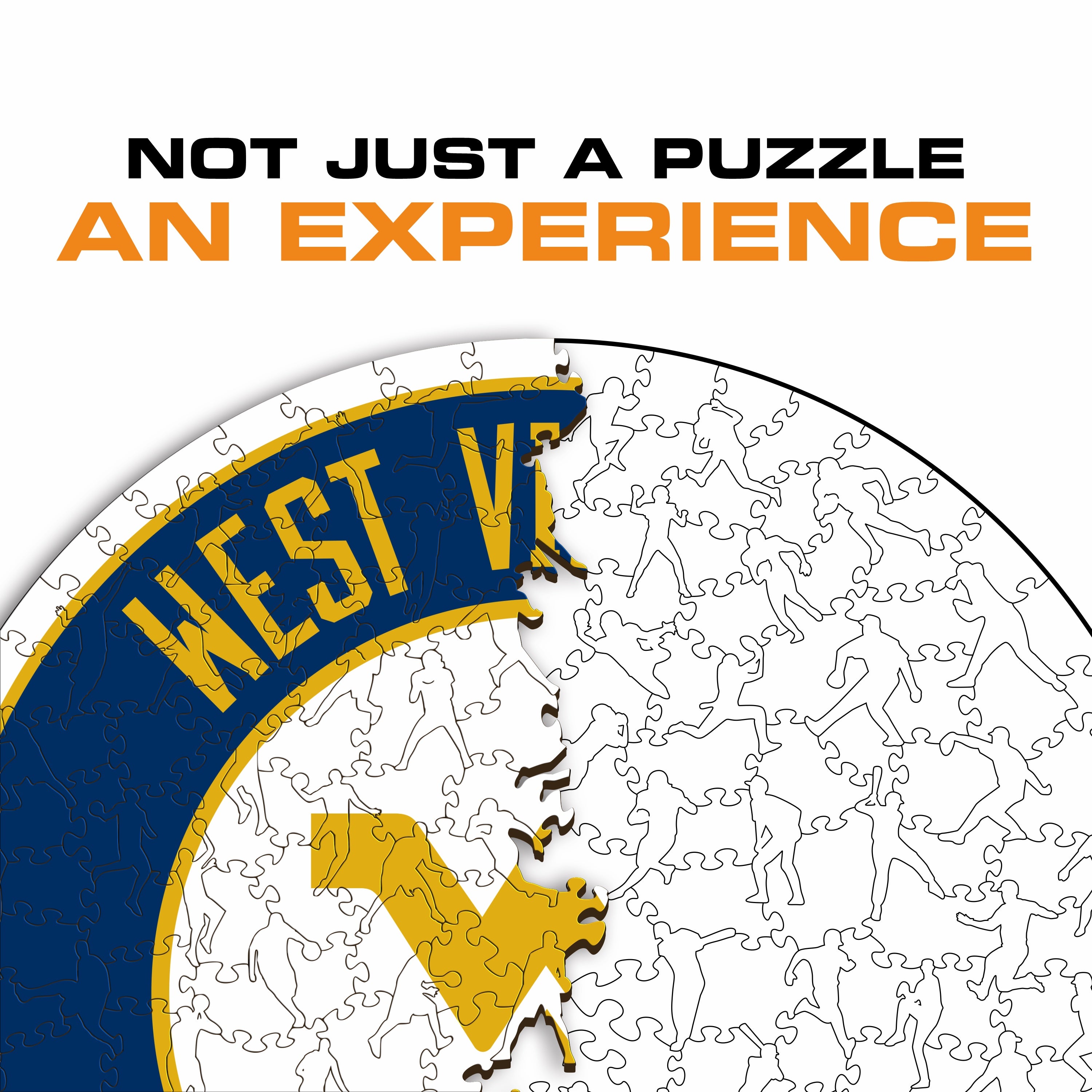West Virginia University - Wooden Puzzle