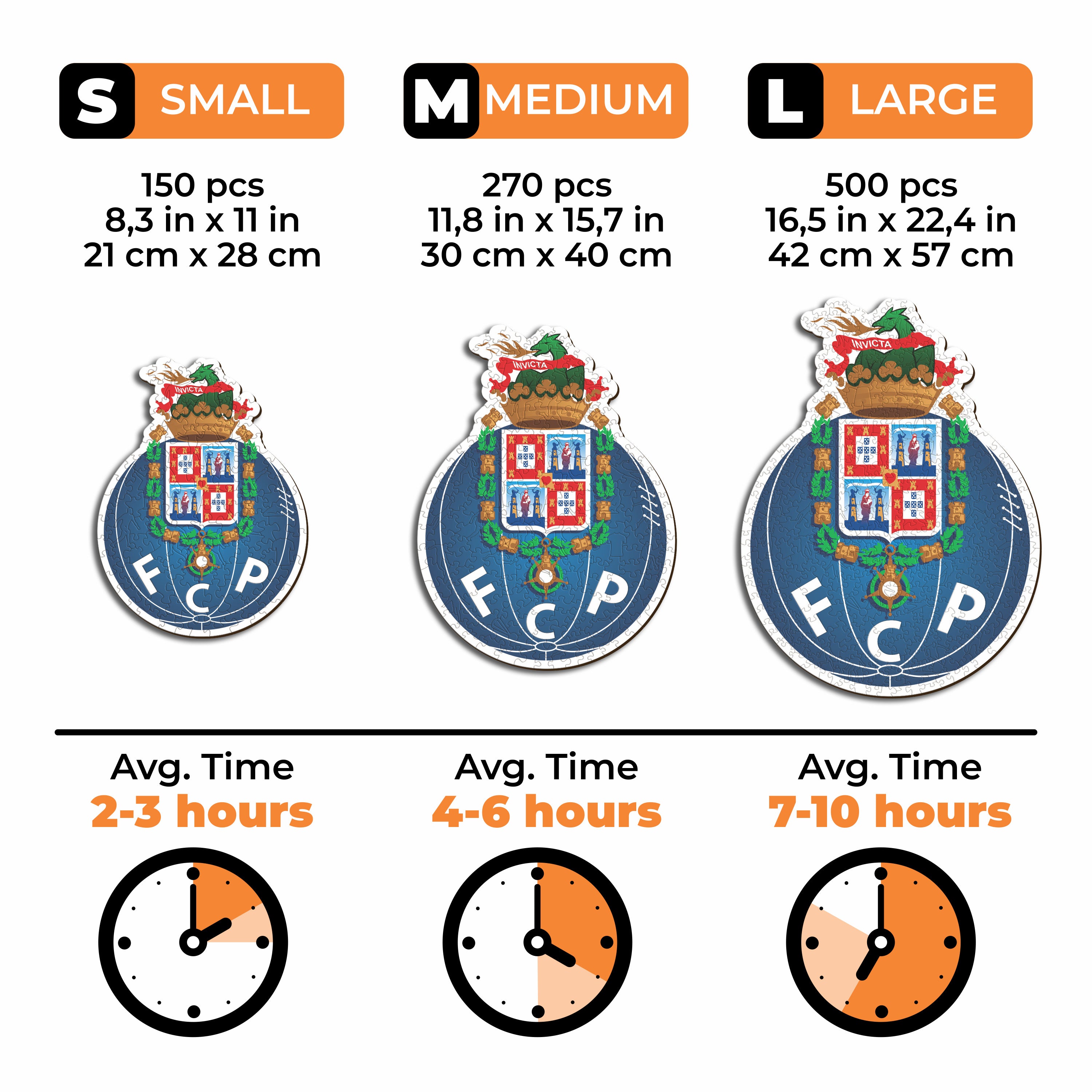 FC Porto® Logo - Wooden Puzzle