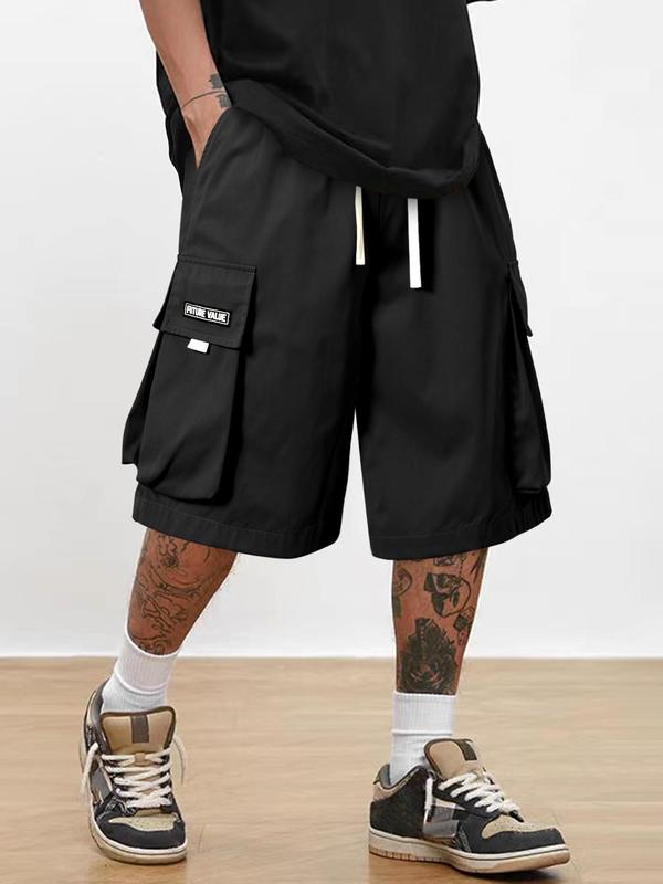 🩳 Men's Street Camo Cargo Shorts (Loose Fit)