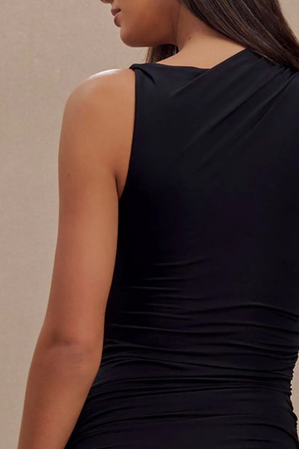 Slinky Cut Out Maxi Dress