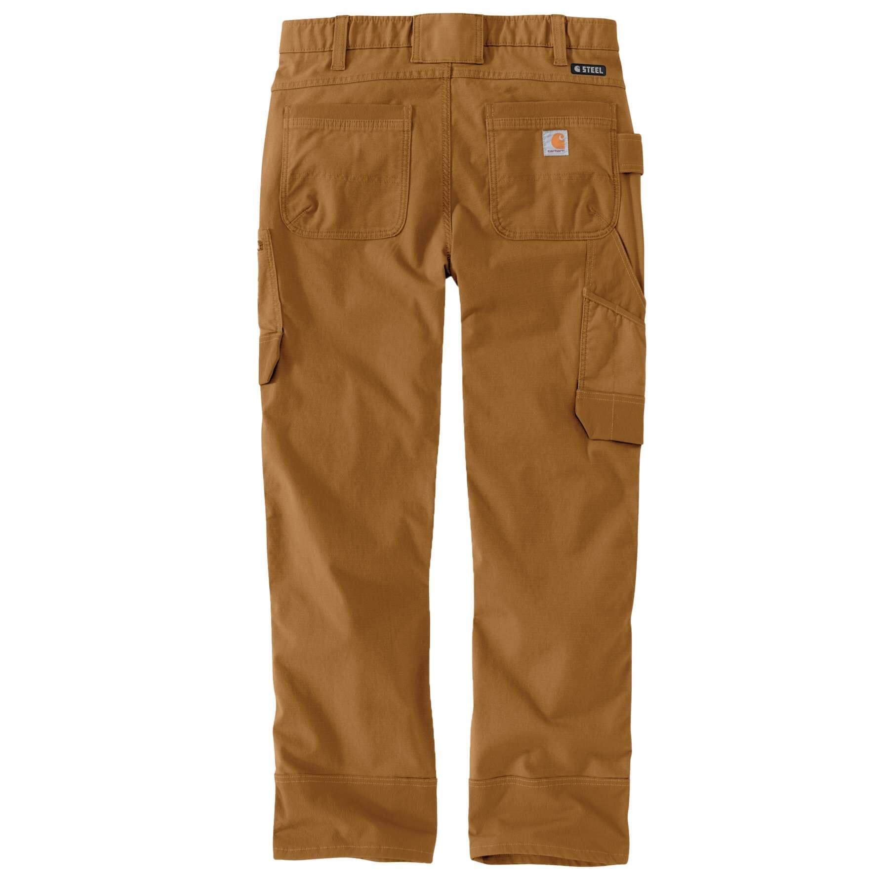 CHT Steel Rugged Flex Relaxed Fit Ripstop Double-Front Multi-Pocket Trousers 105074