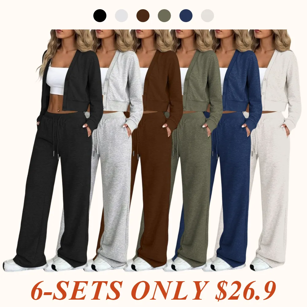 Women's Long Sleeve Jacket & Pants Set