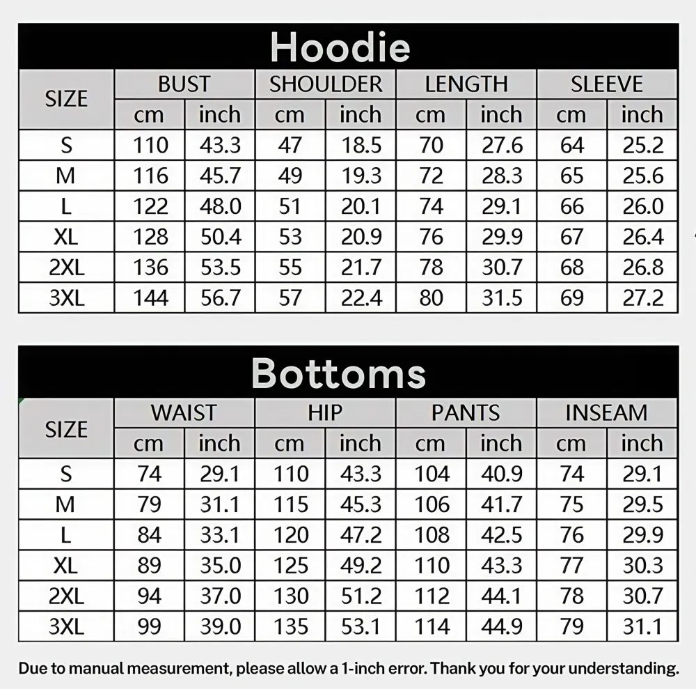 🔥Last day promotion Men's Minimalist Goat-Print Tracksuit Hoodie & Sweatpants Set