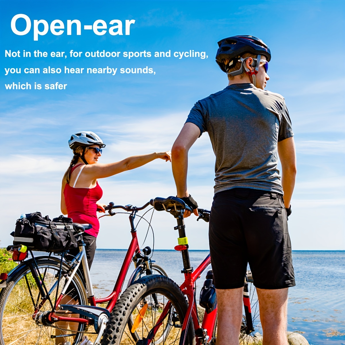 Upgraded Bone Conduction Earphones True Wireless Open Type Earphones