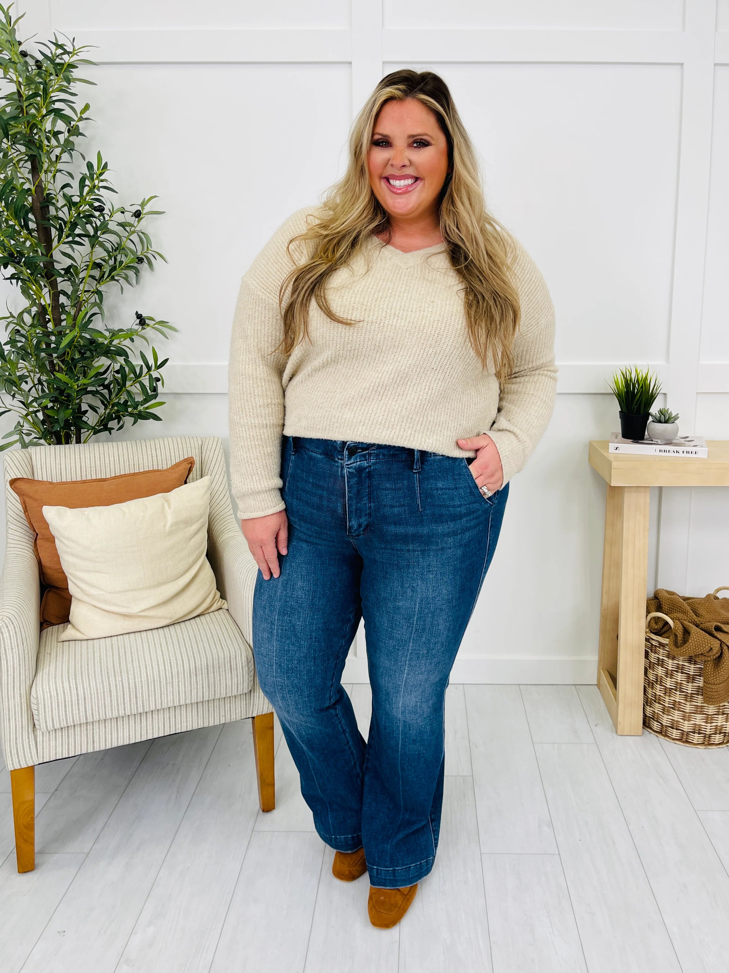 Judy Blue Perfectly Polished Trouser Bootcut Jeans