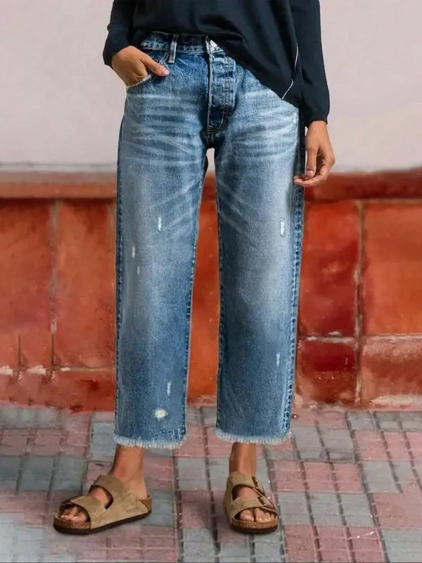 Women's Loose-Fit Denim Jeans