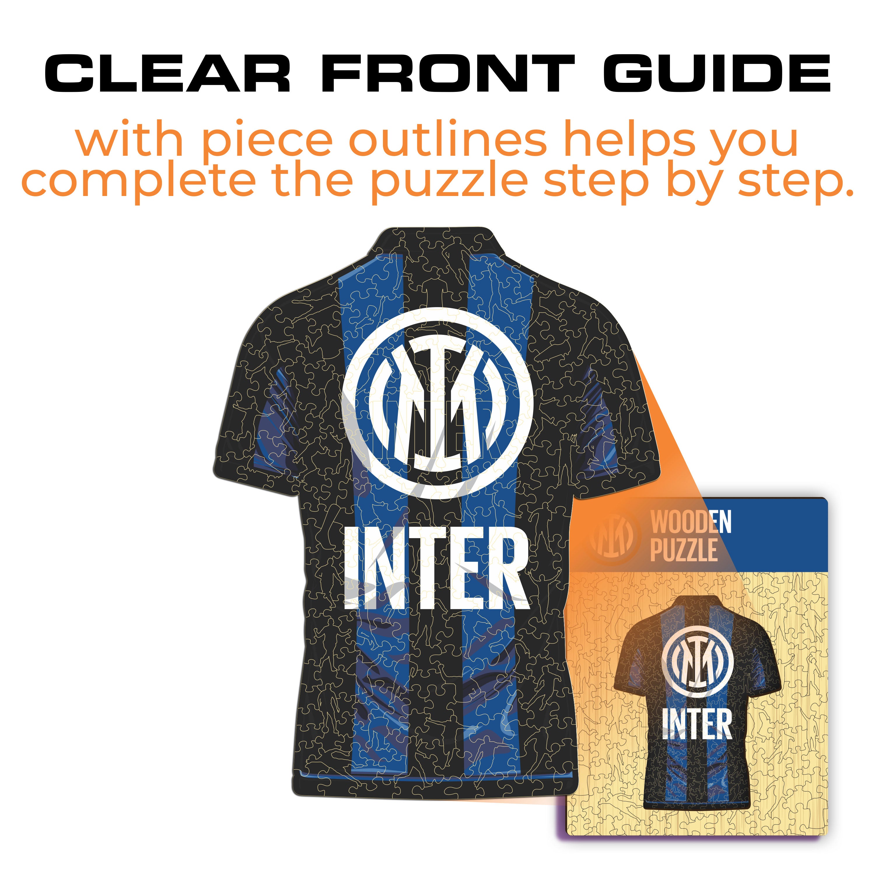 FC Inter® Jersey - Wooden Puzzle