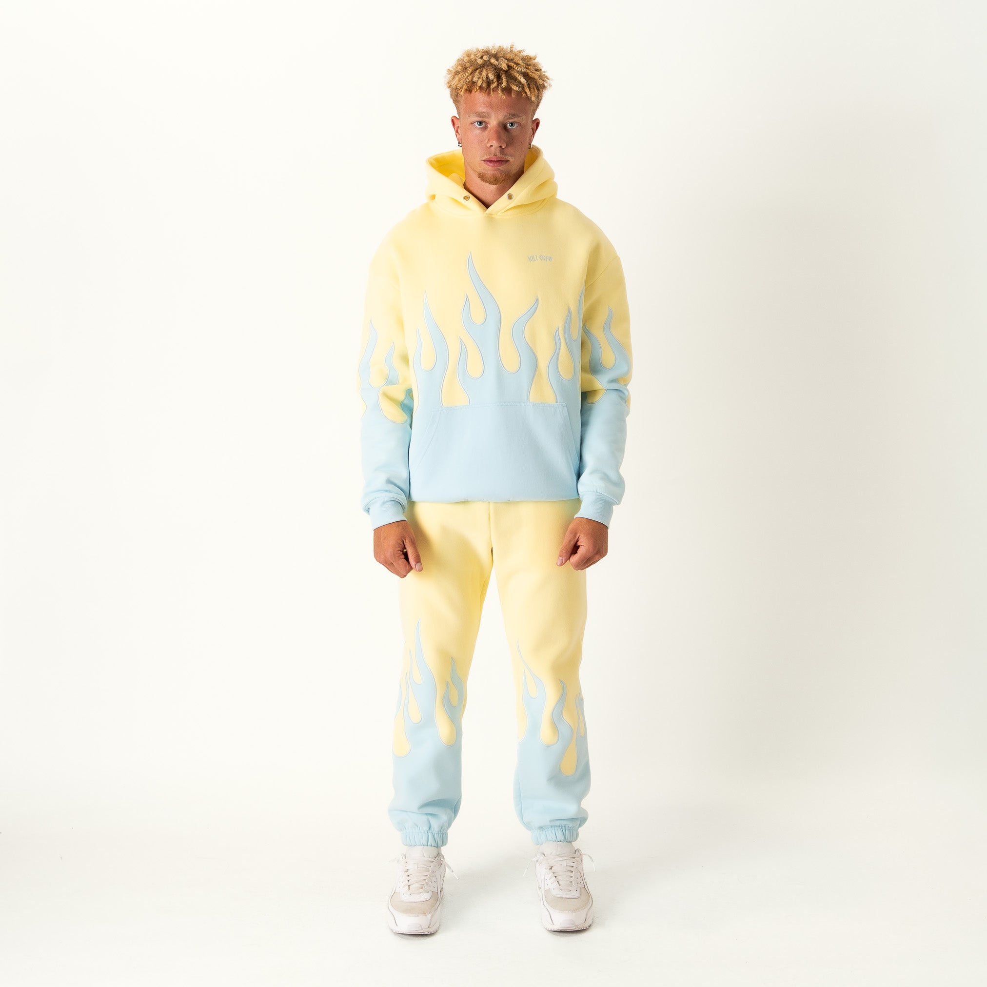 PREMIUM HEATER SWEATS - YELLOW / BLUE