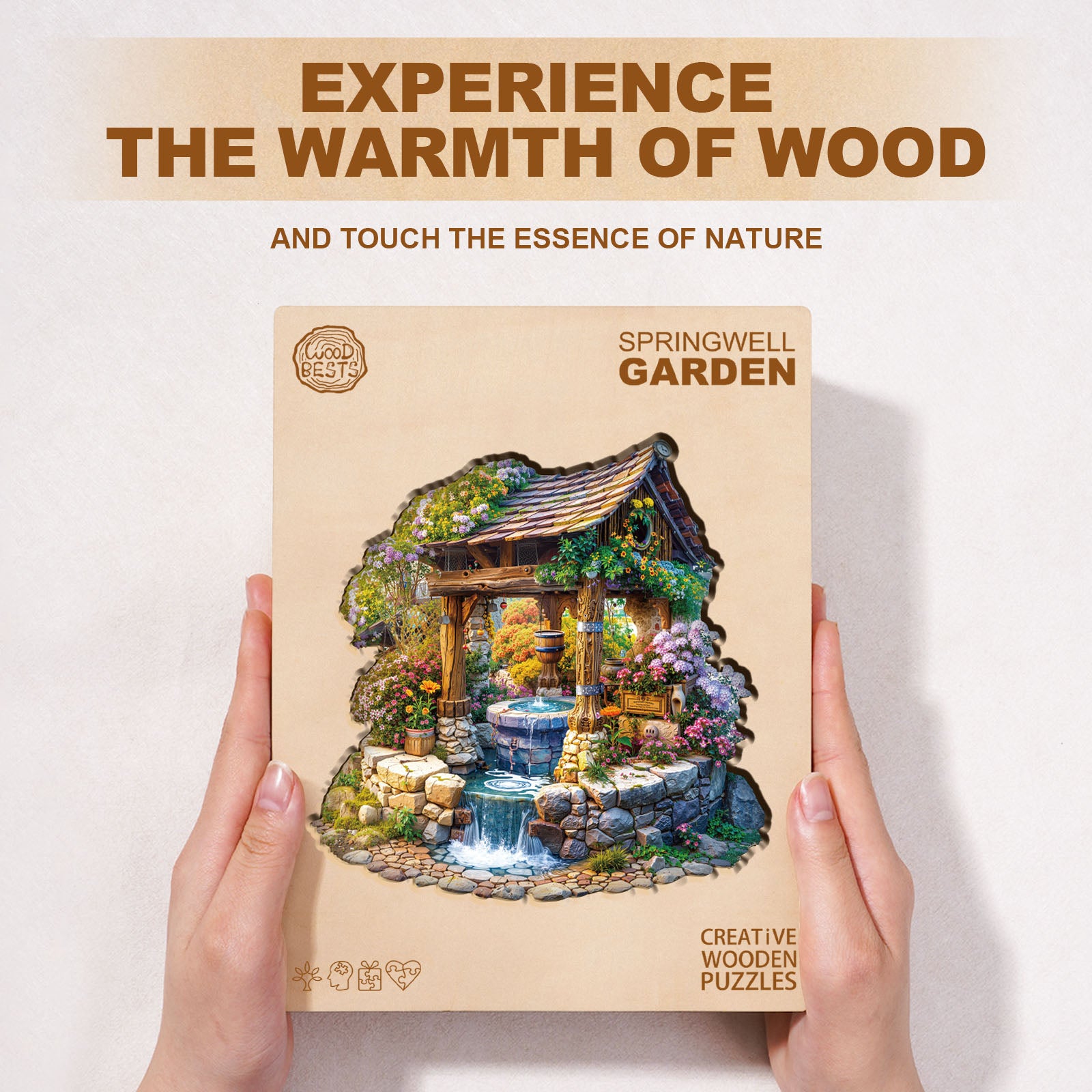 Springwell Garden Wooden Jigsaw Puzzle