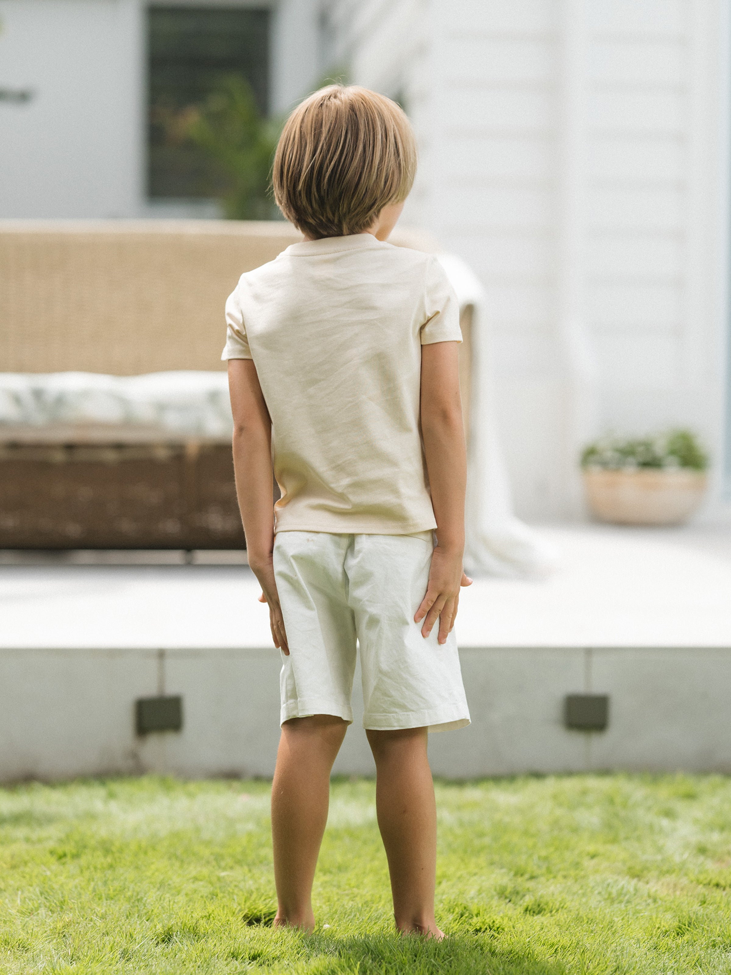 Family Matching Outfits Set Colorblock Sleeveless Strappy Dress or Short-sleeve T-shirt Multi-color