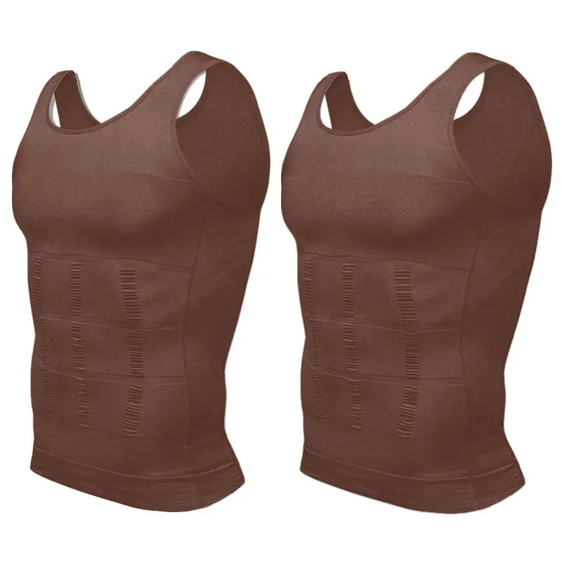 🔥8-Pack $24🔥Men's Sleeveless Shirt Shapewear Breathable Sport Vest