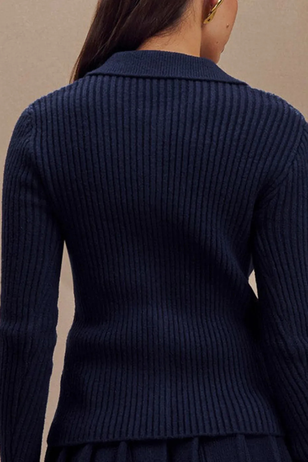 Long Sleeve Button Cardigan