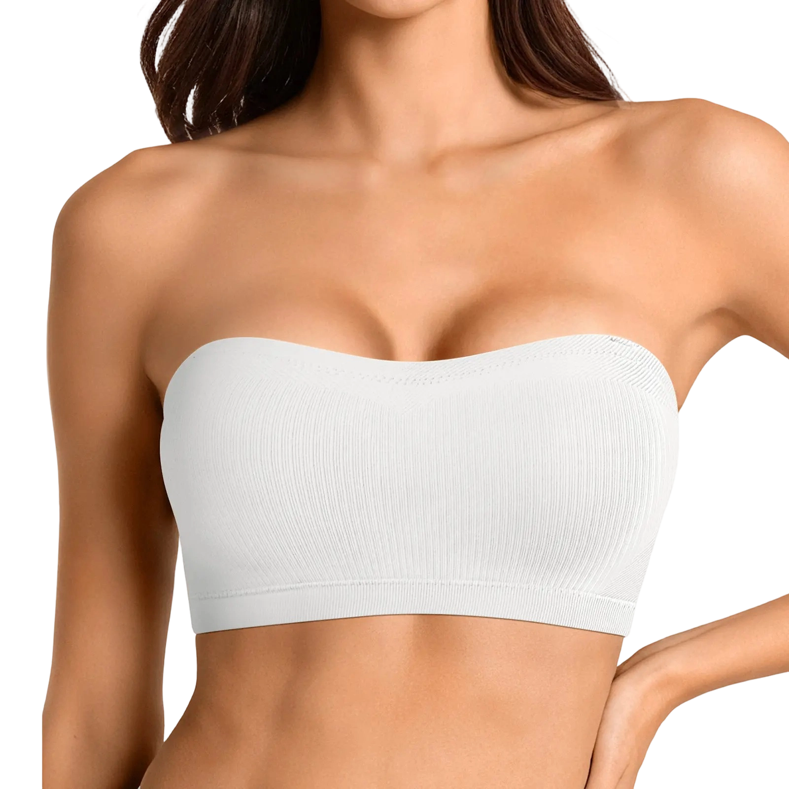 Stay Put Bandeau Bra, Wireless Seamless Comfort Day
