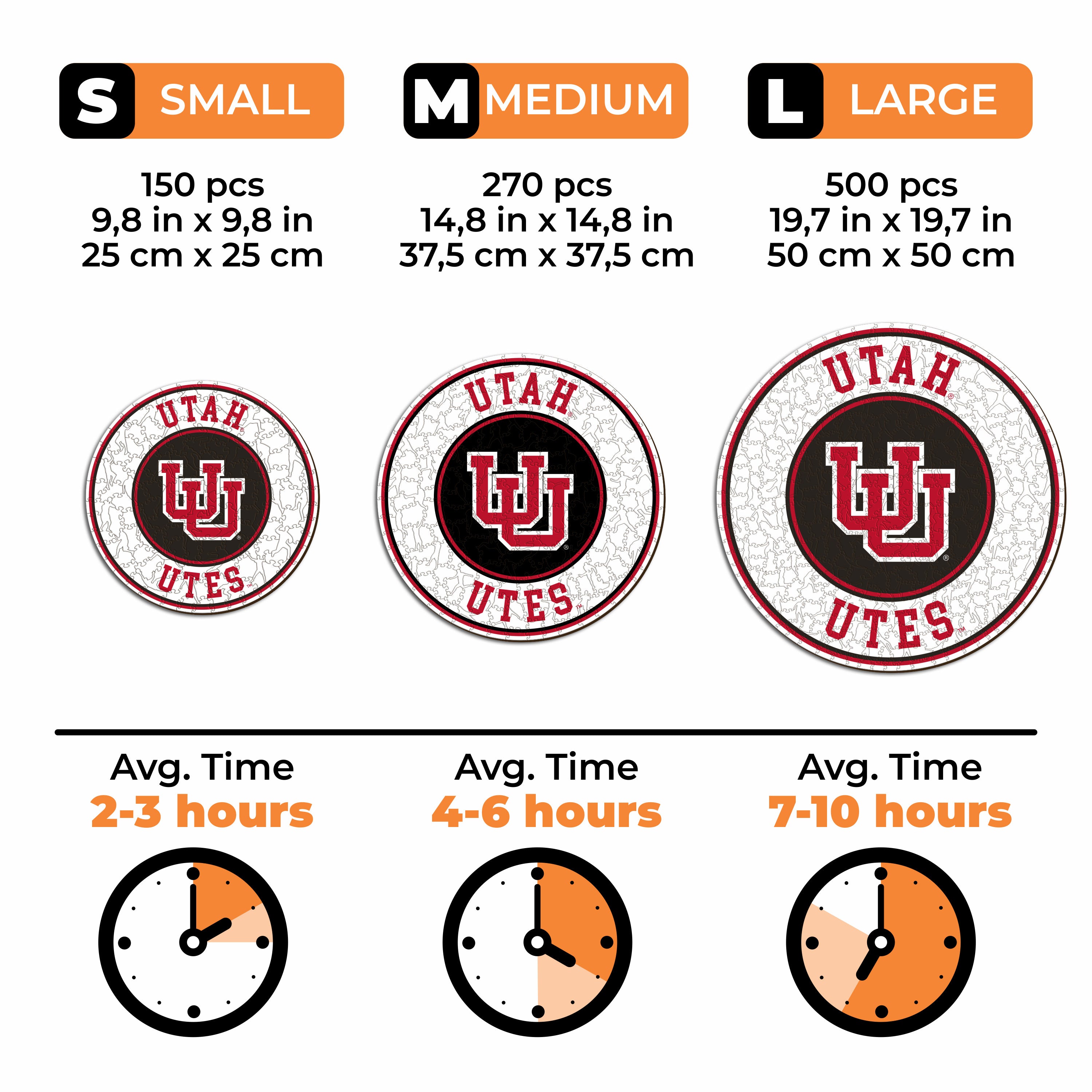 University of Utah - Wooden Puzzle
