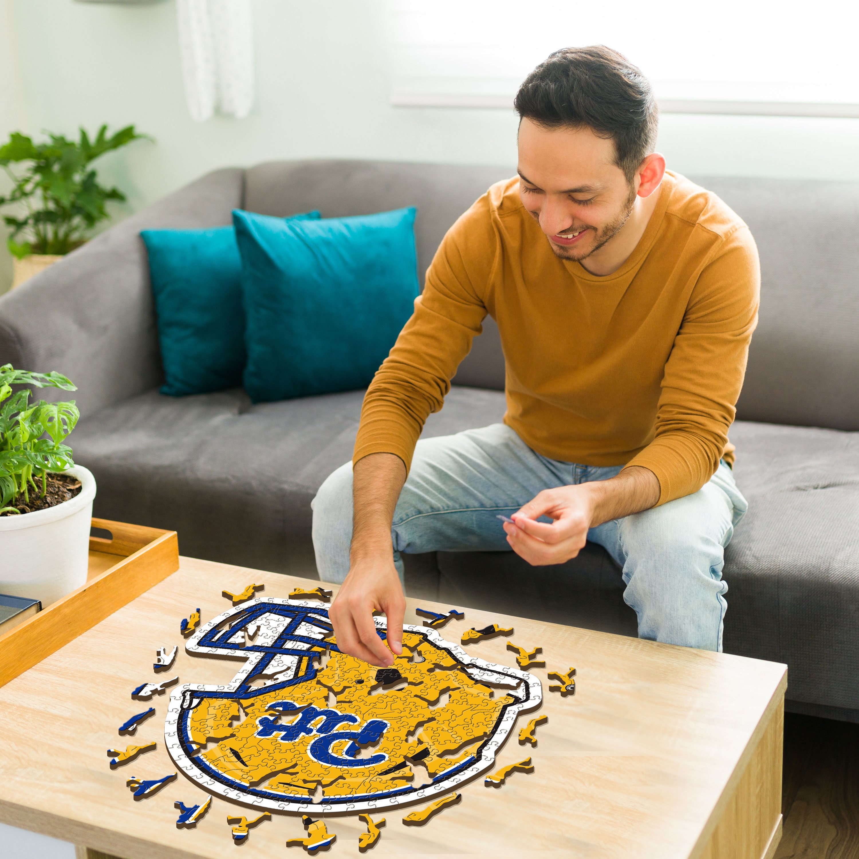 University of Pittsburgh Helmet - Wooden Puzzle