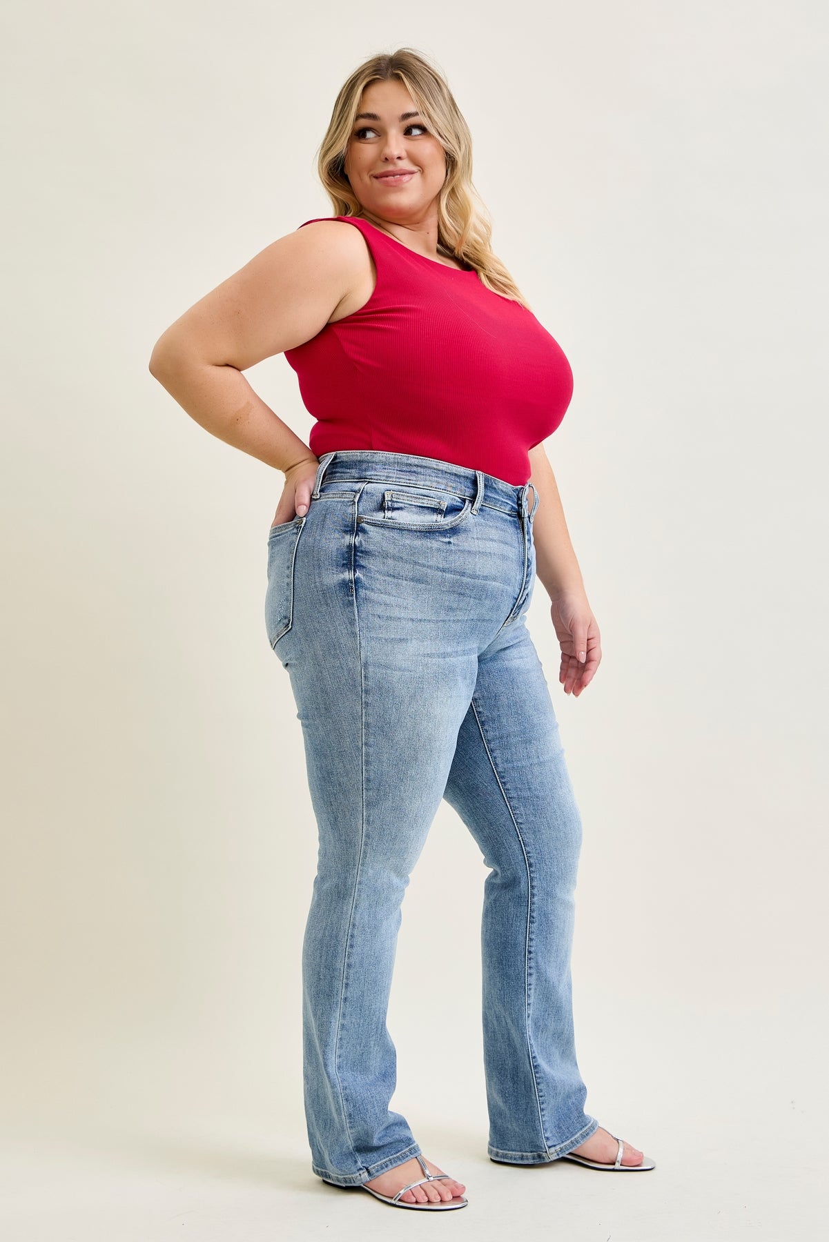 Daisy Bootcut Jeans - PLUS