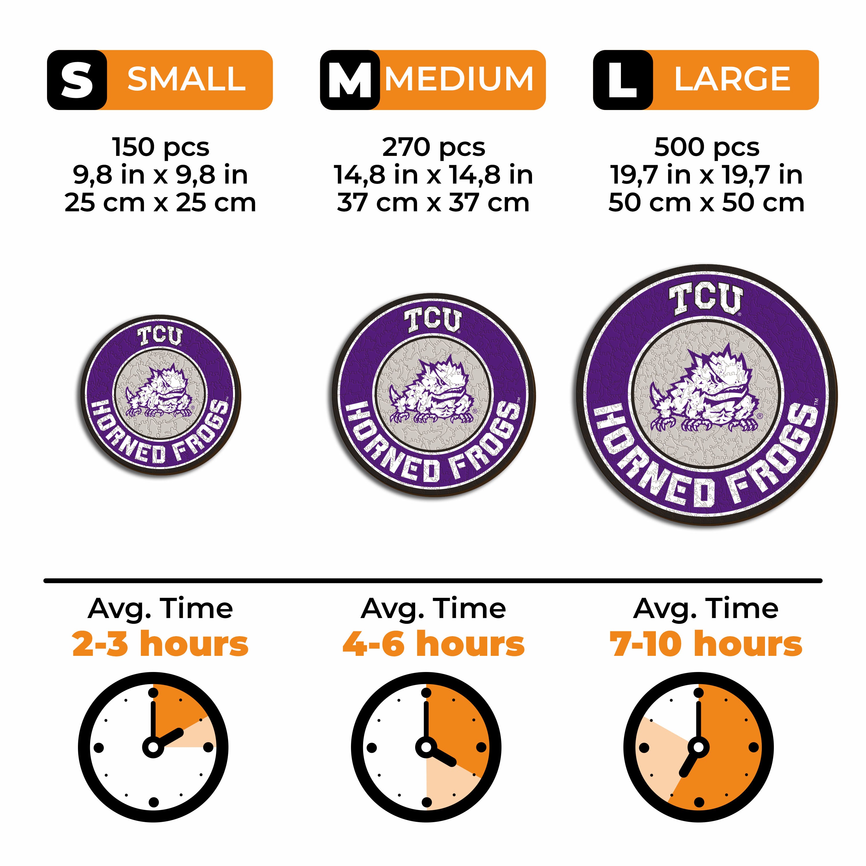 Texas Christian University - Wooden Puzzle