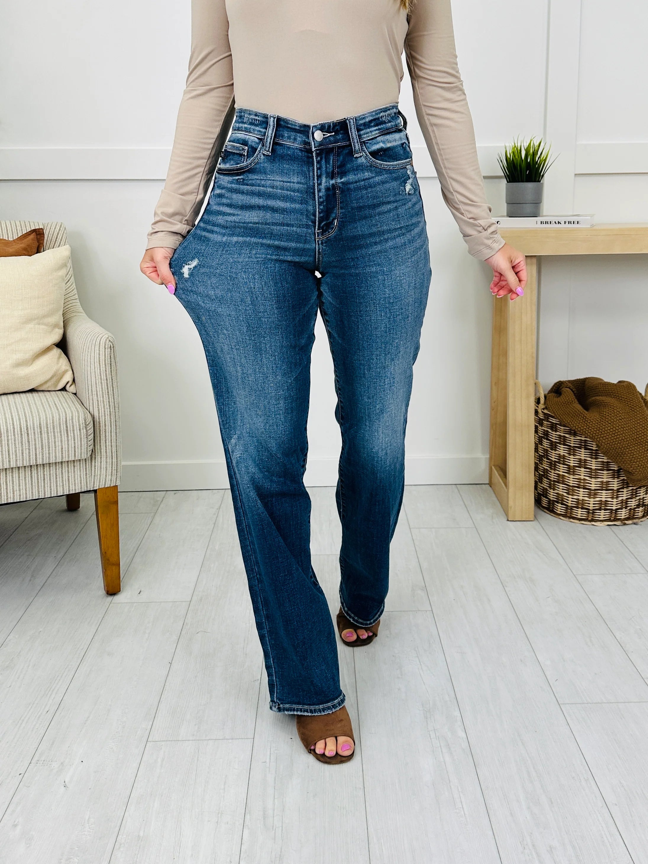 Judy Blue No Doubt 90's Straight Leg Jeans