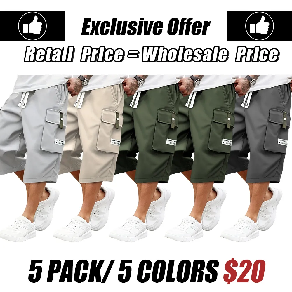 Men'S Summer Lightweight Cargo Pants