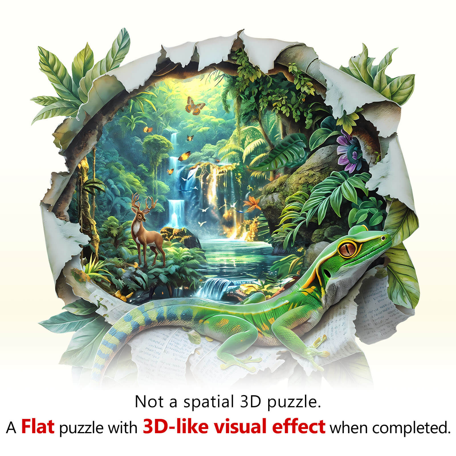 Paper World Wooden Jigsaw Puzzle