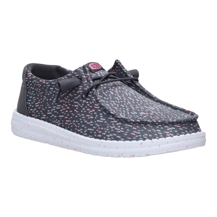 Wendy Stretch Speckle - Black/Multi