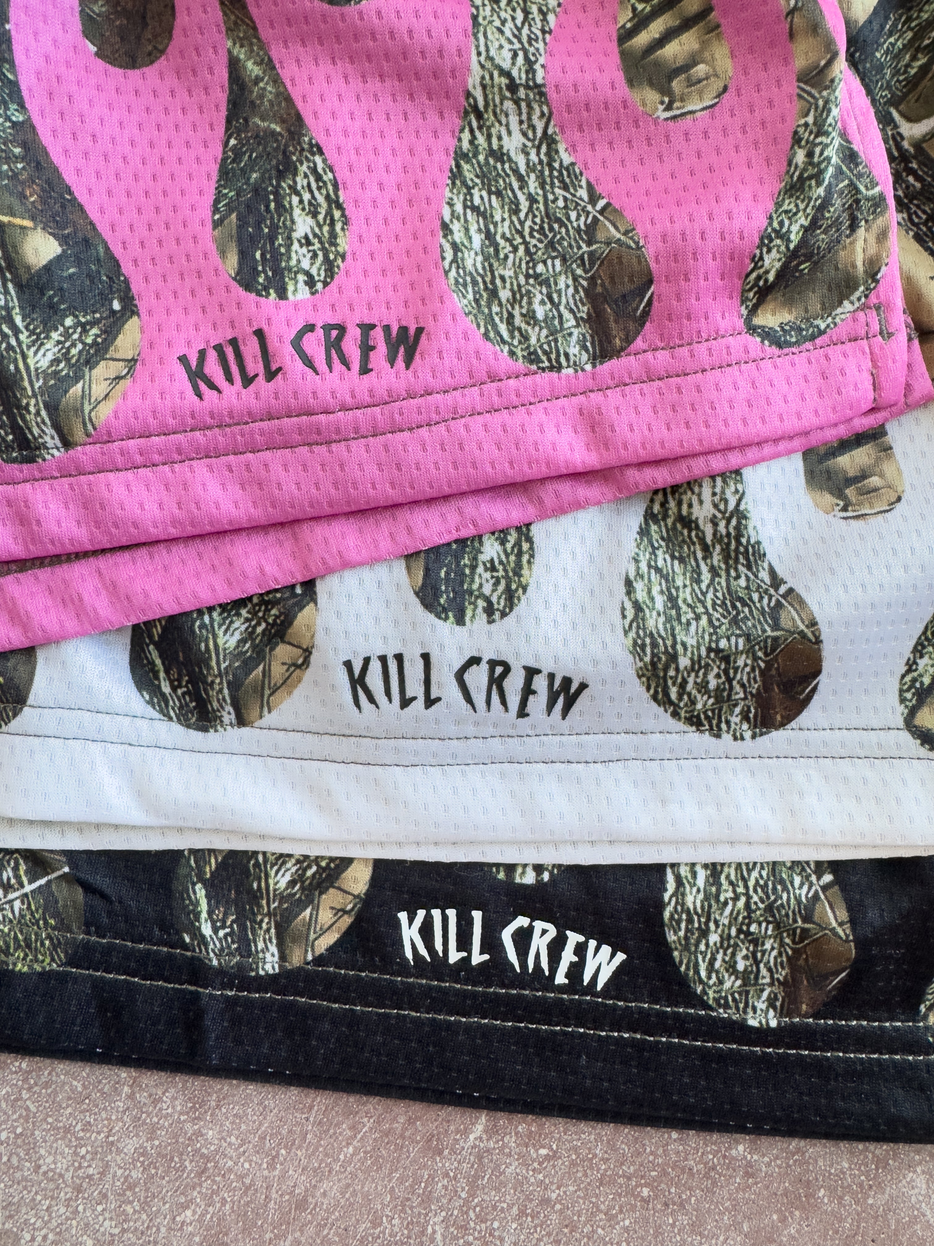 MUAY THAI SHORTS (MID THIGH CUT) WILDFIRE - PINK